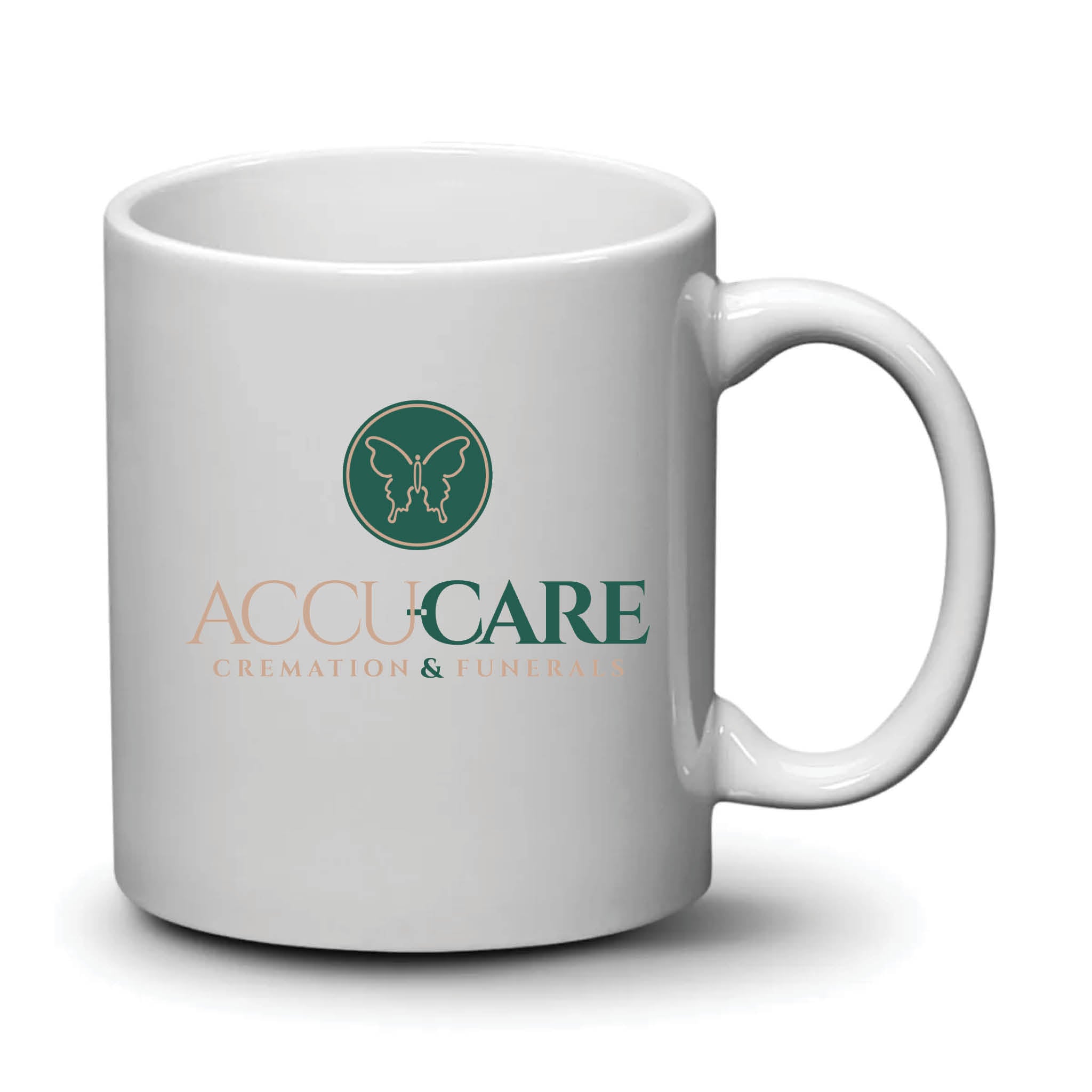 Malibu Mug White Full Color Logo