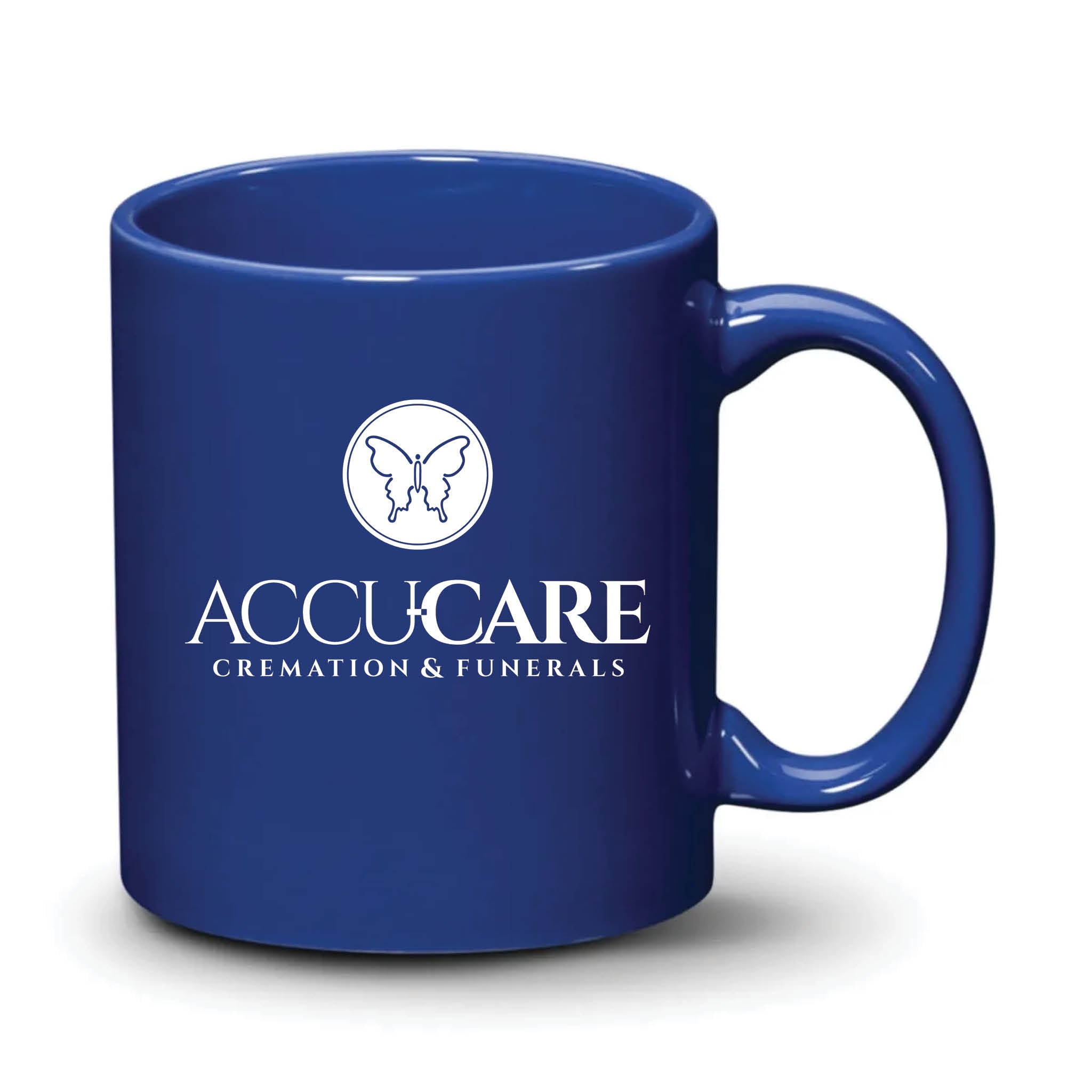 Malibu Mug Royal Blue White Logo