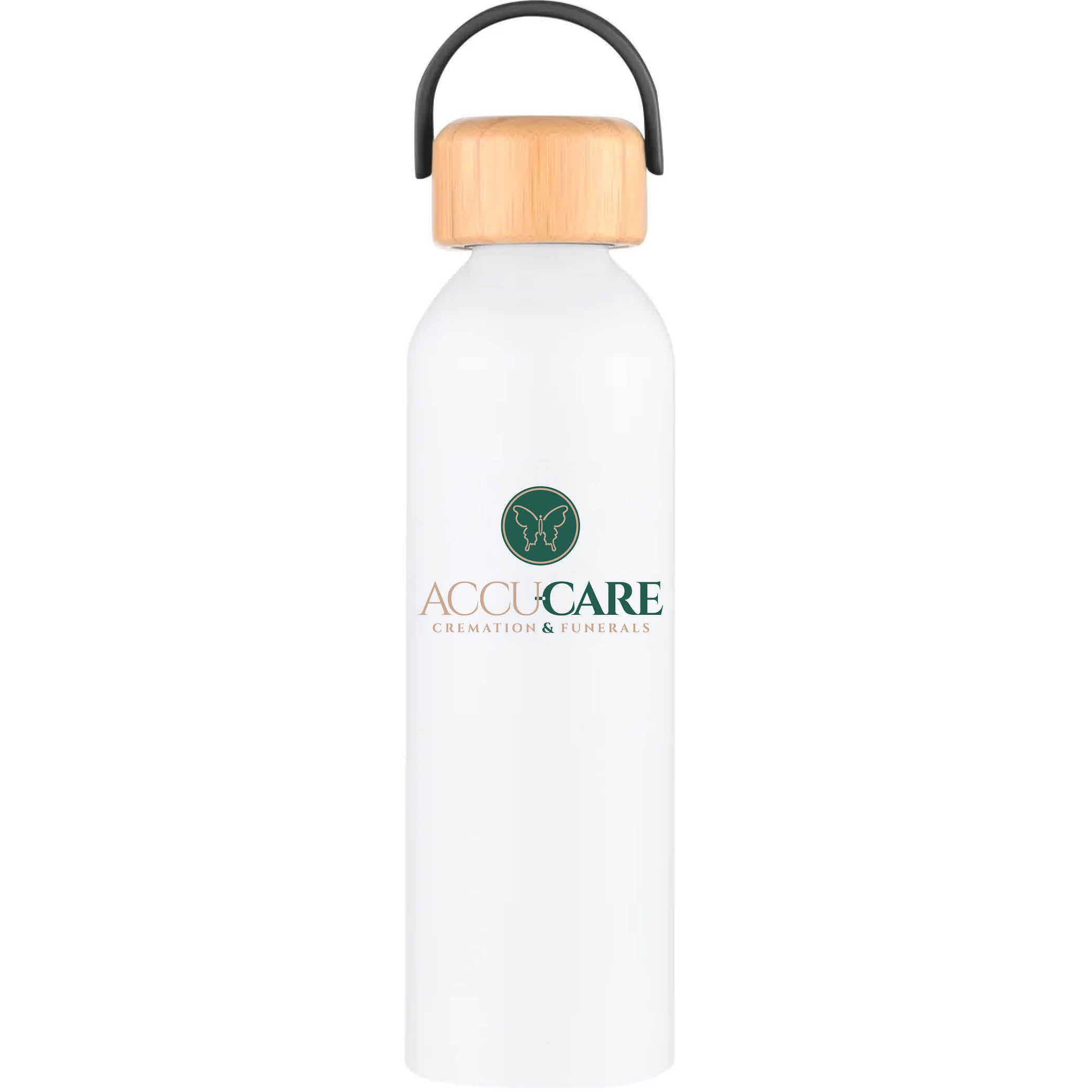 Geyser-VI 24 Oz. Eco Friendly Sports Water Bottle White
