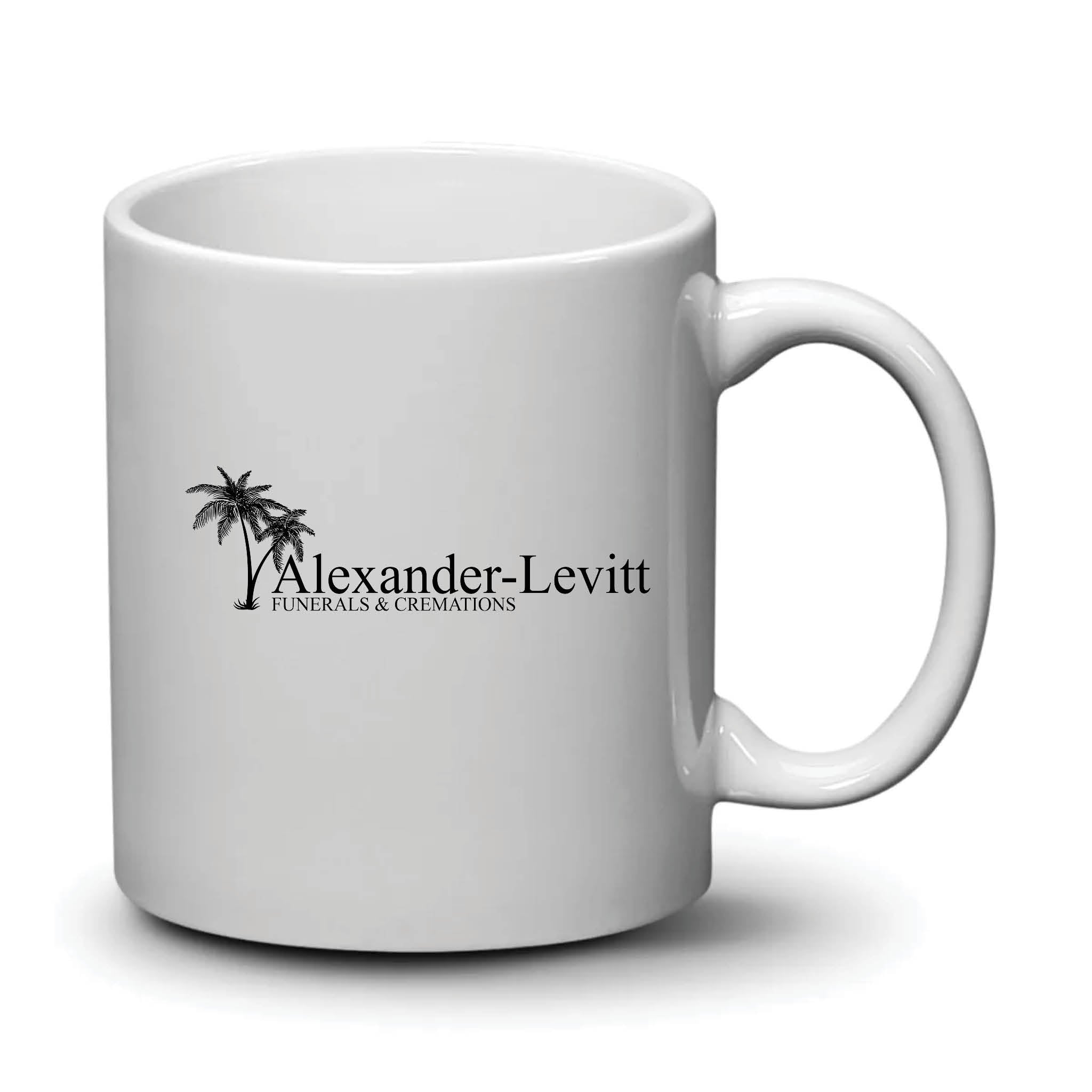 Malibu Mug White Black Logo