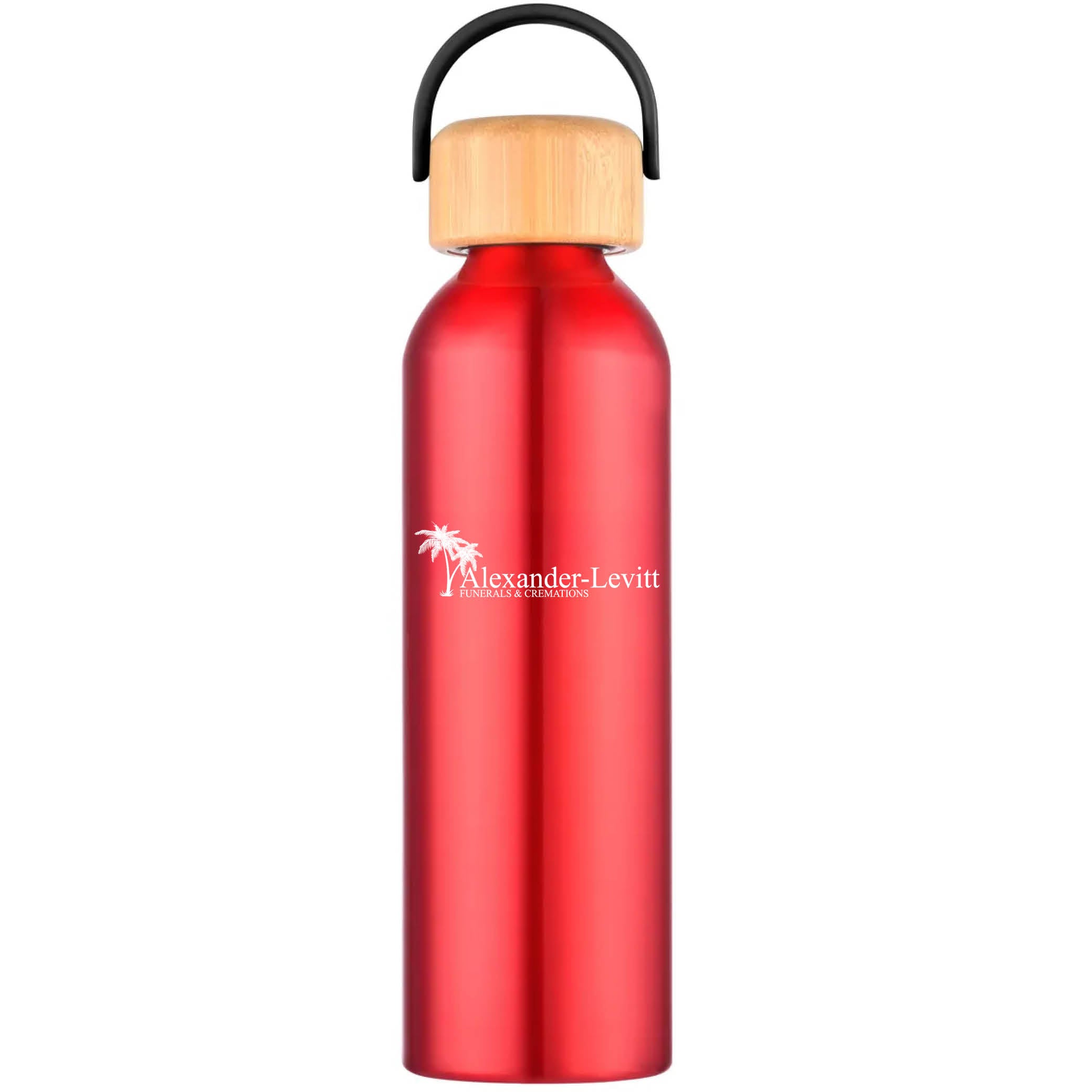 Geyser-VI 24 Oz. Eco Friendly Sports Water Bottle Red