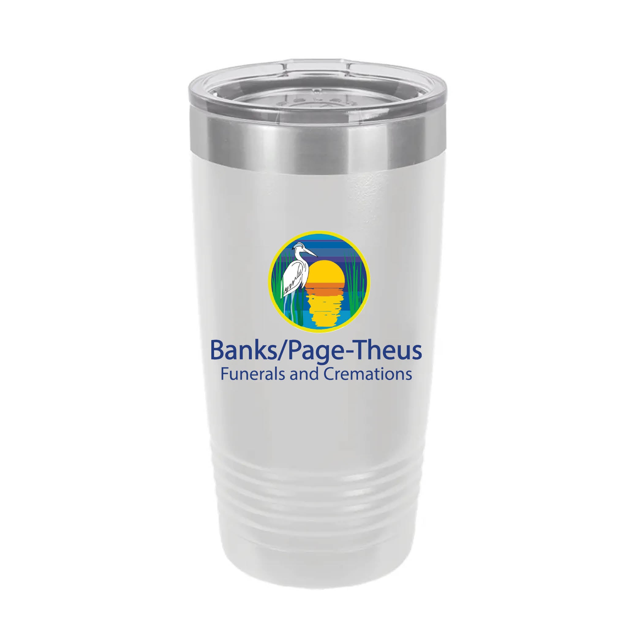 Polar Camel 20oz Ringneck Tumbler White
