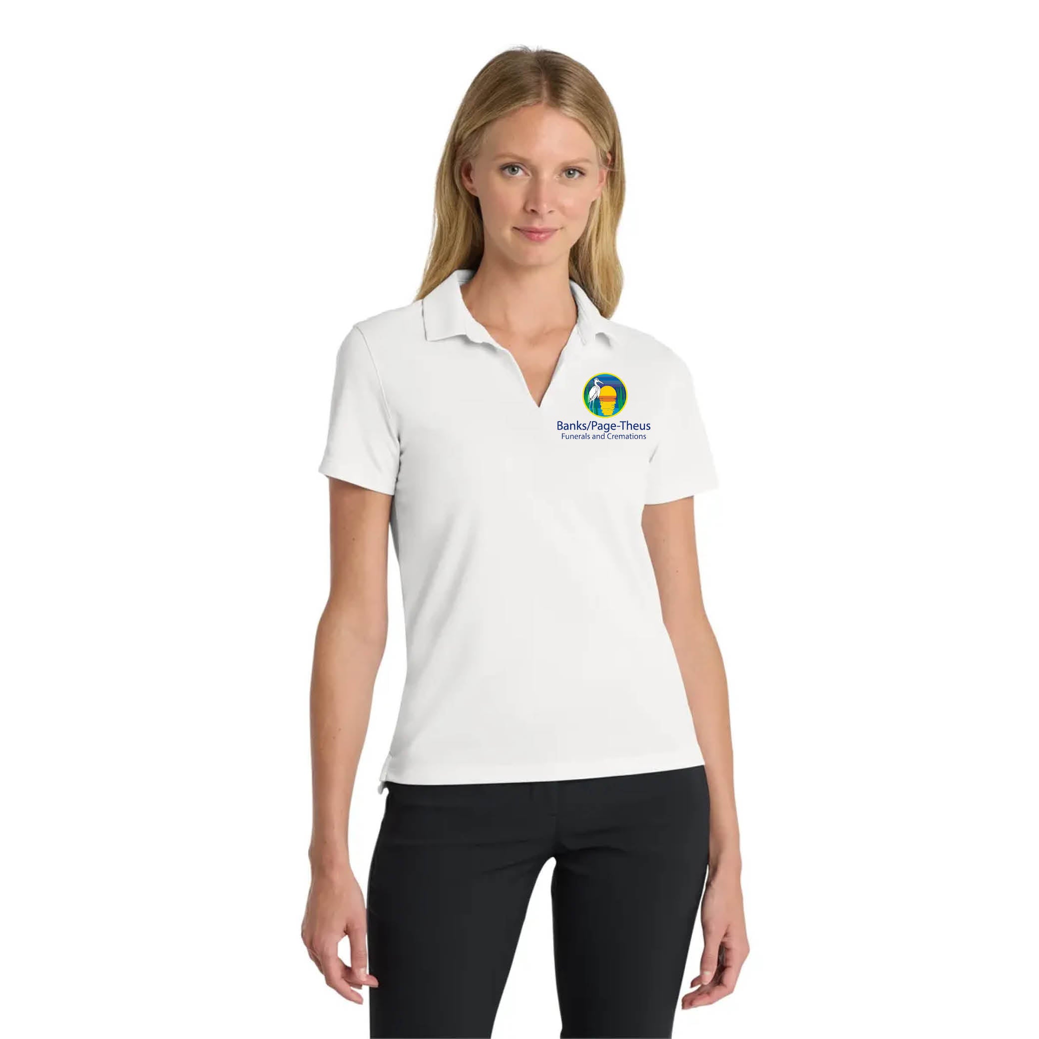 Nike Women's Dri-FIT Micro Pique 2.0 Polo White