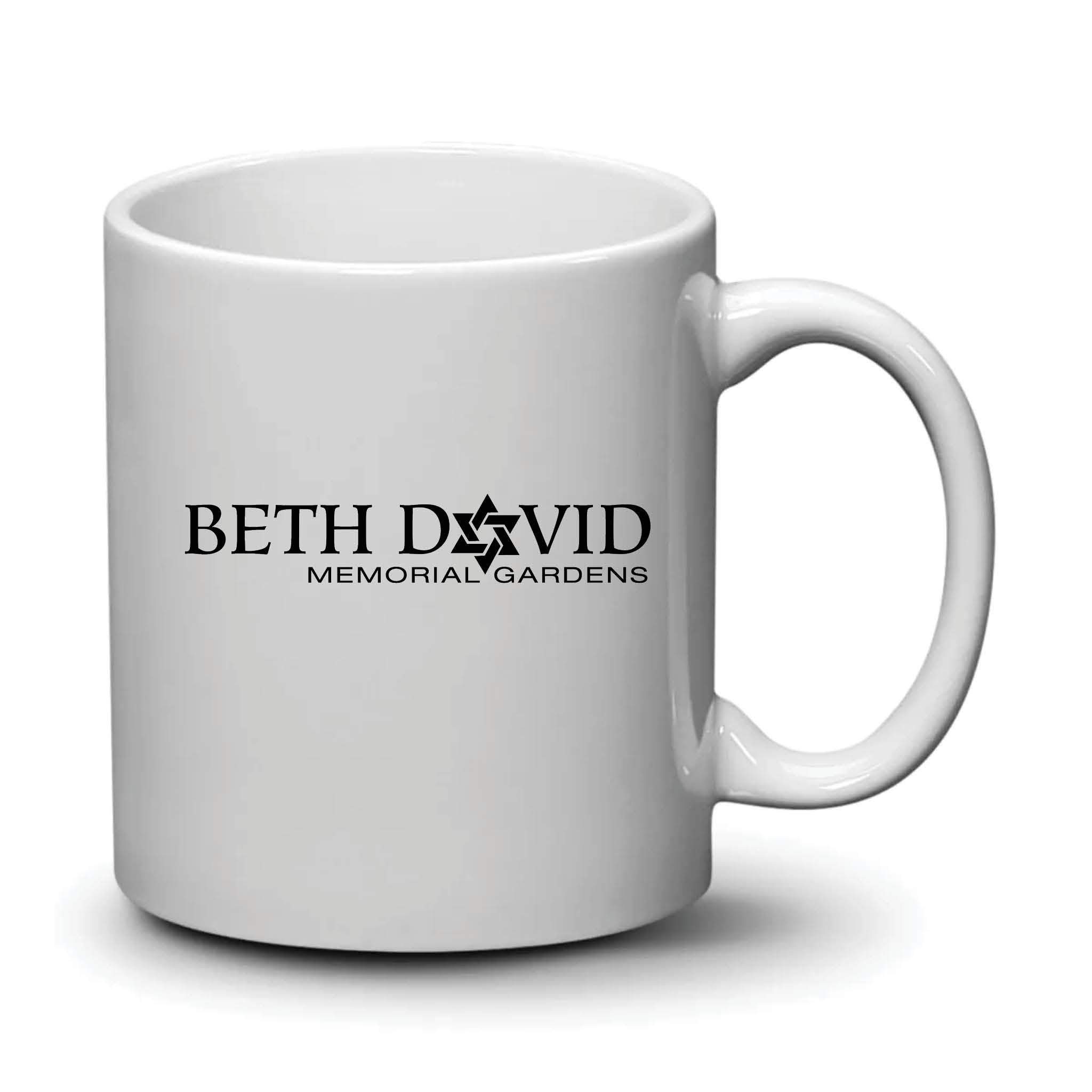 Malibu Mug White Black Logo