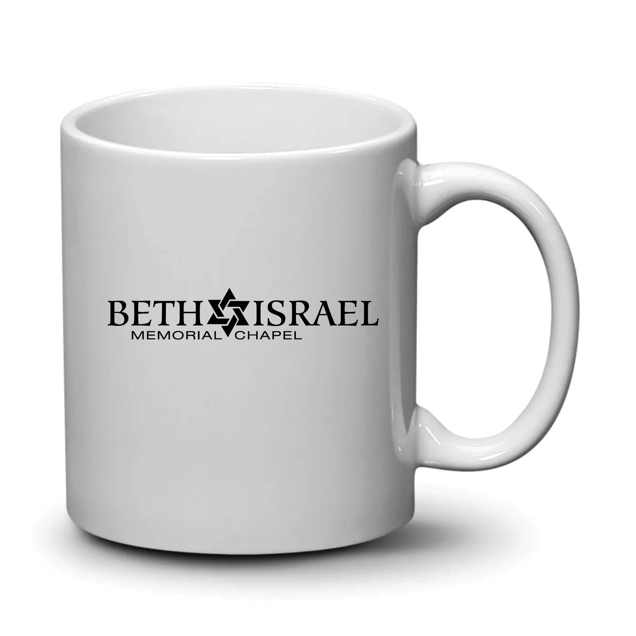 Malibu Mug White Black Logo