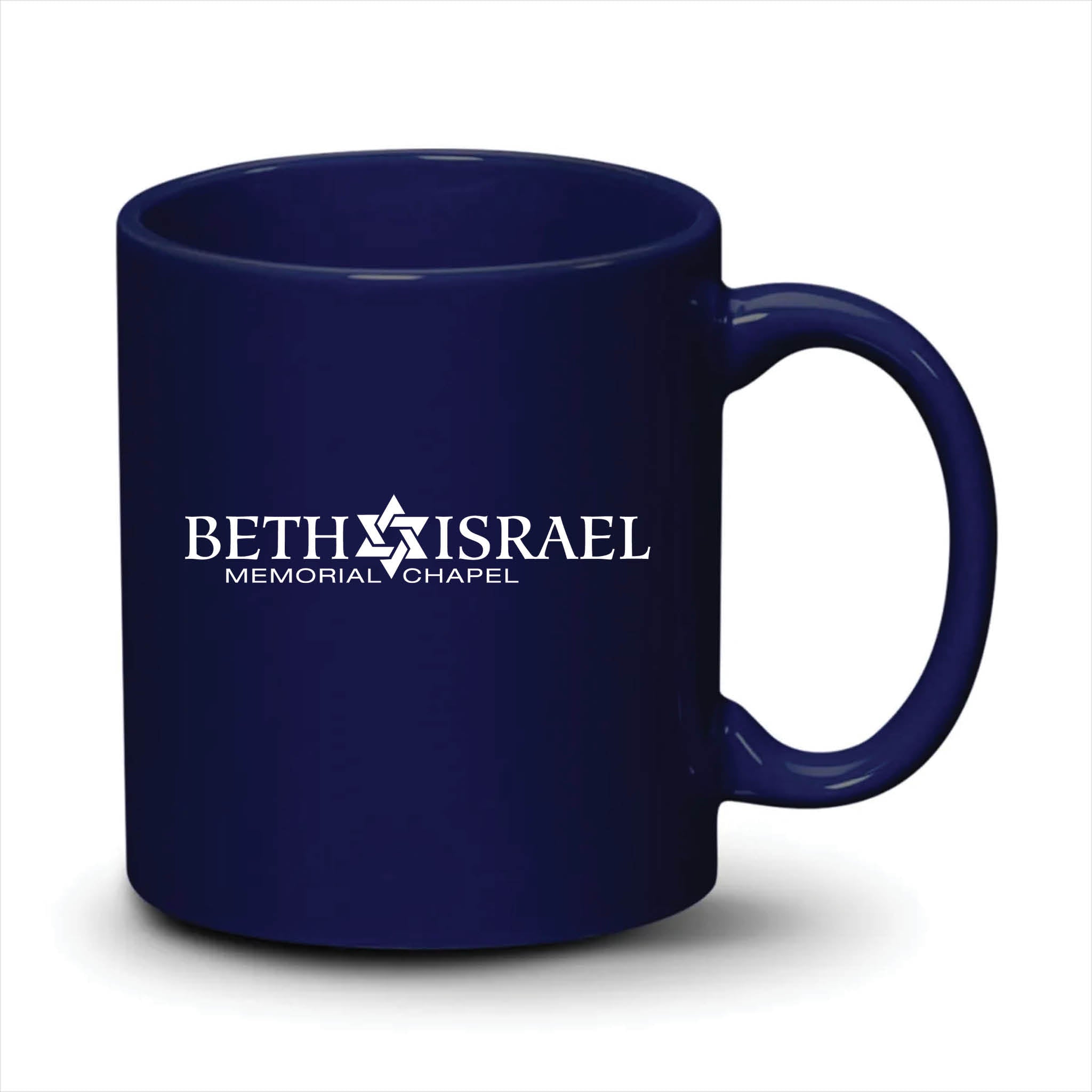 Malibu Mug Cobalt White Logo