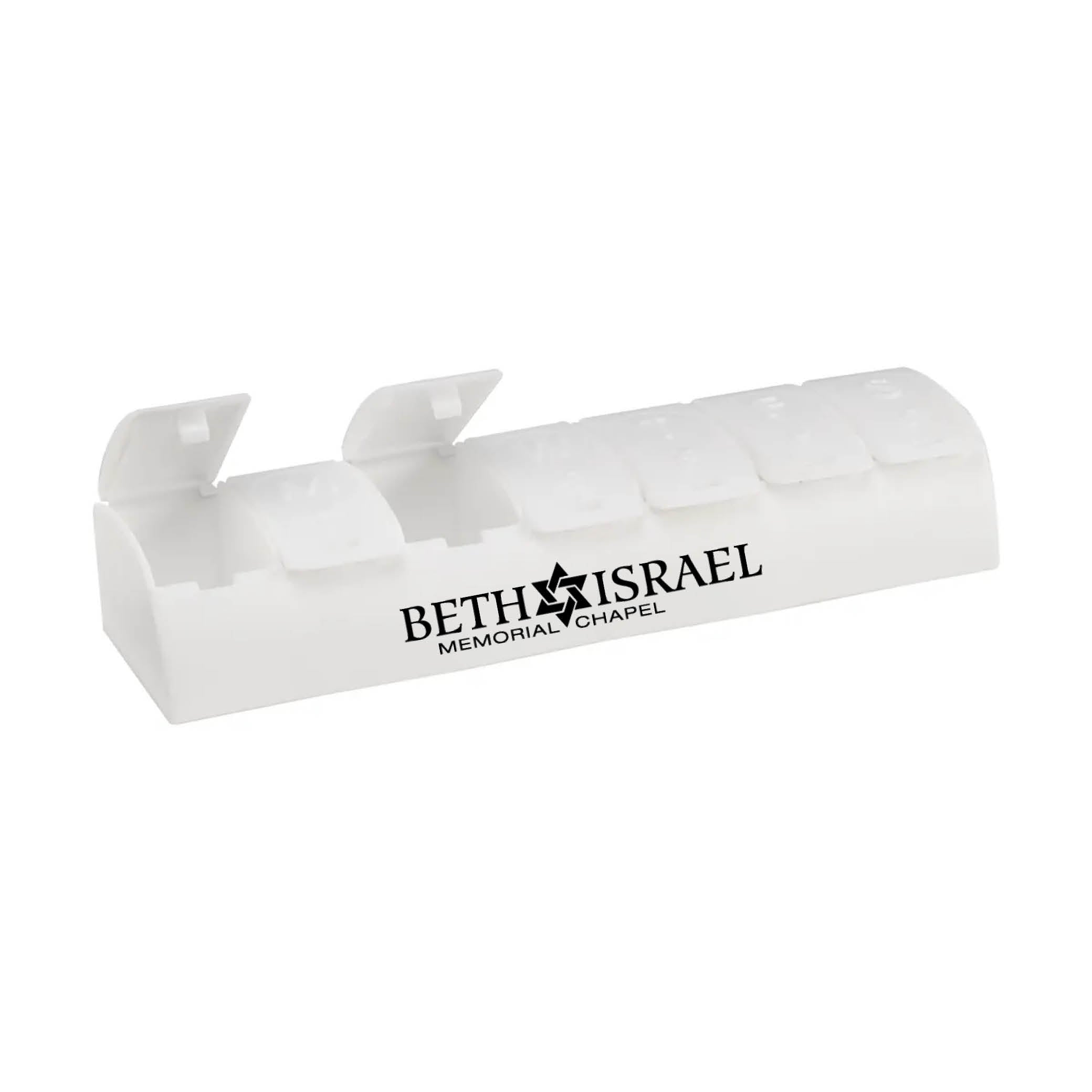 QuickCare 7-Day Med Minder Pill Box White