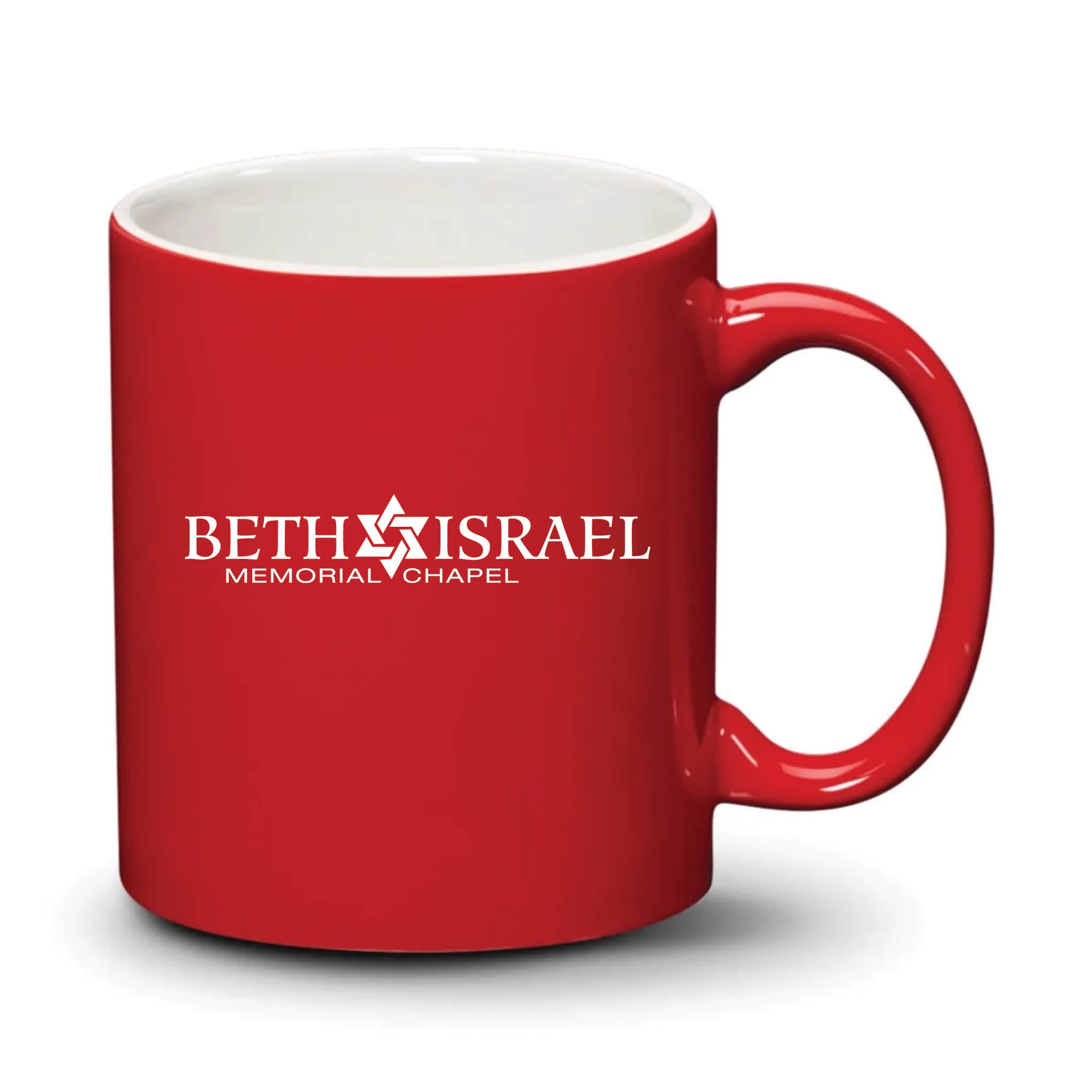 Malibu Mug Red White Logo