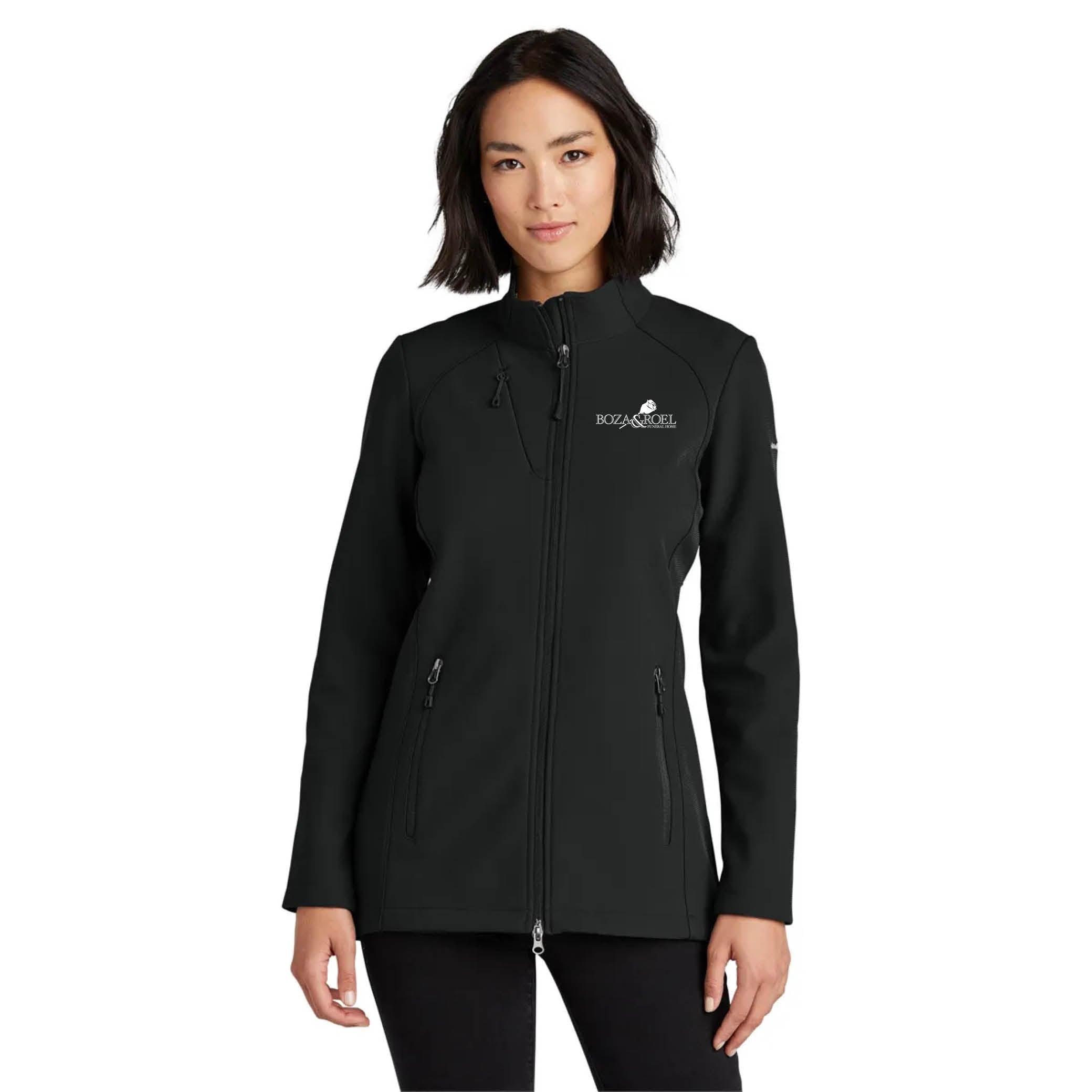 Eddie Bauer Women's Stretch Soft Shell Jacket Deep Black