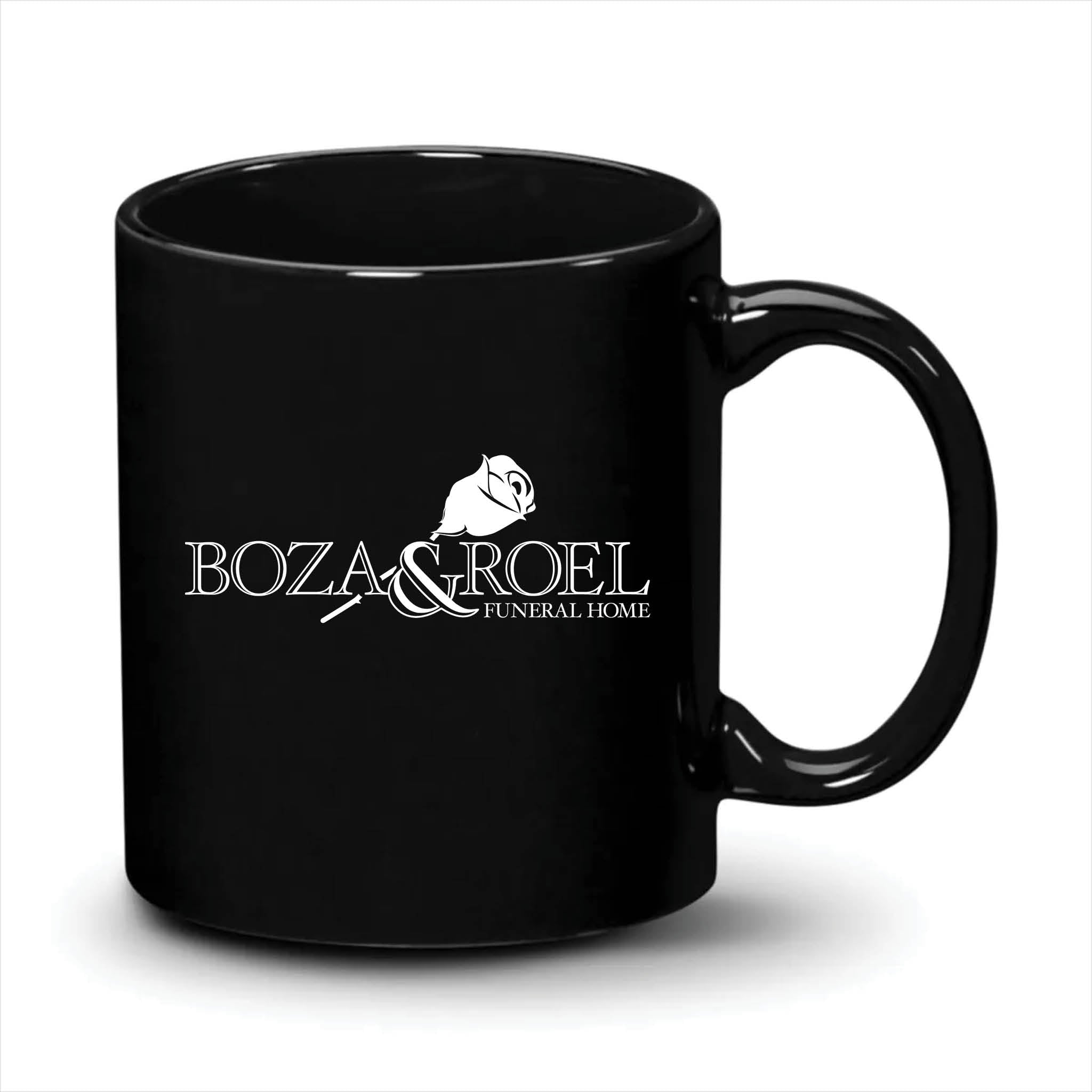 Malibu Mug Black White Logo