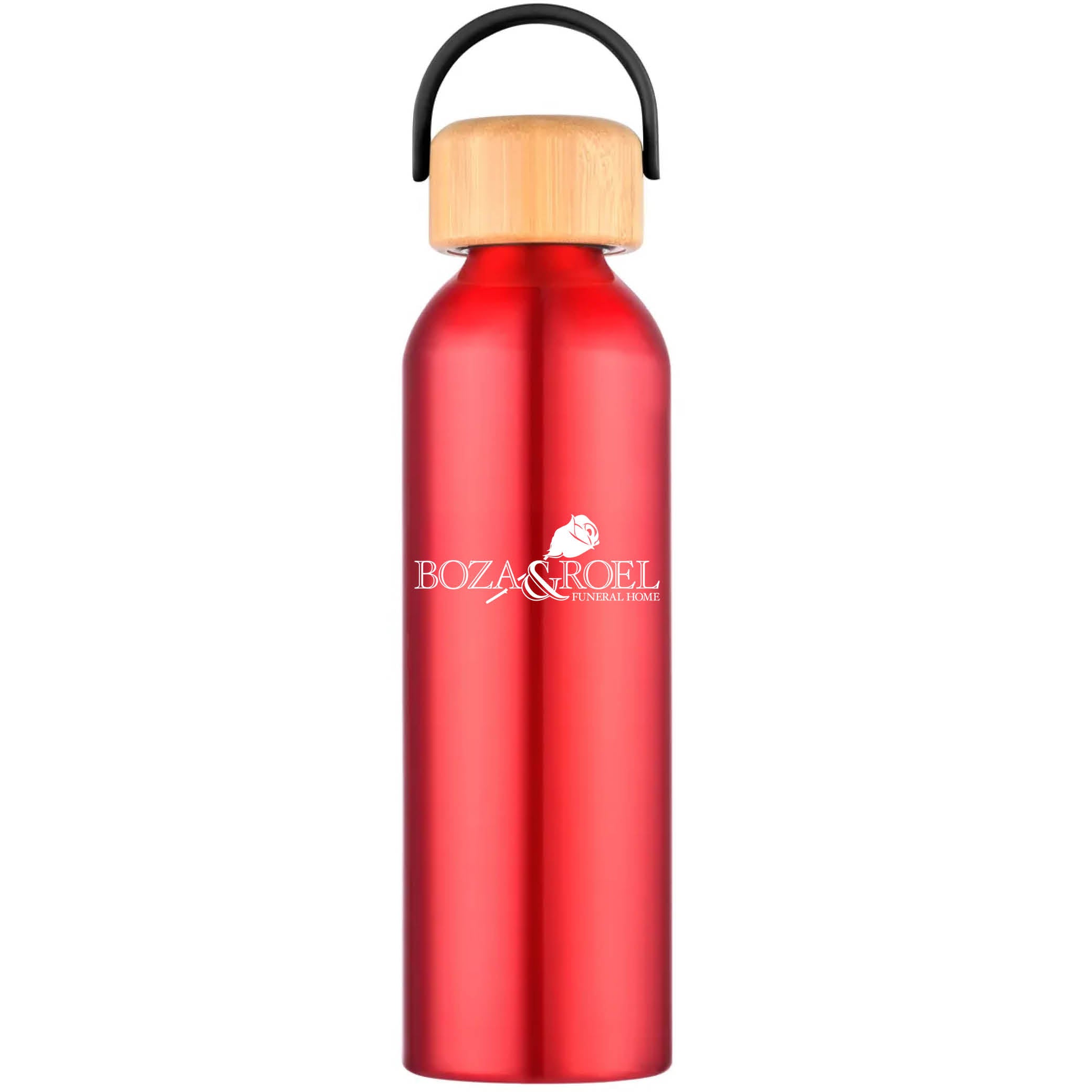 Geyser-VI 24 Oz. Eco Friendly Sports Water Bottle Red