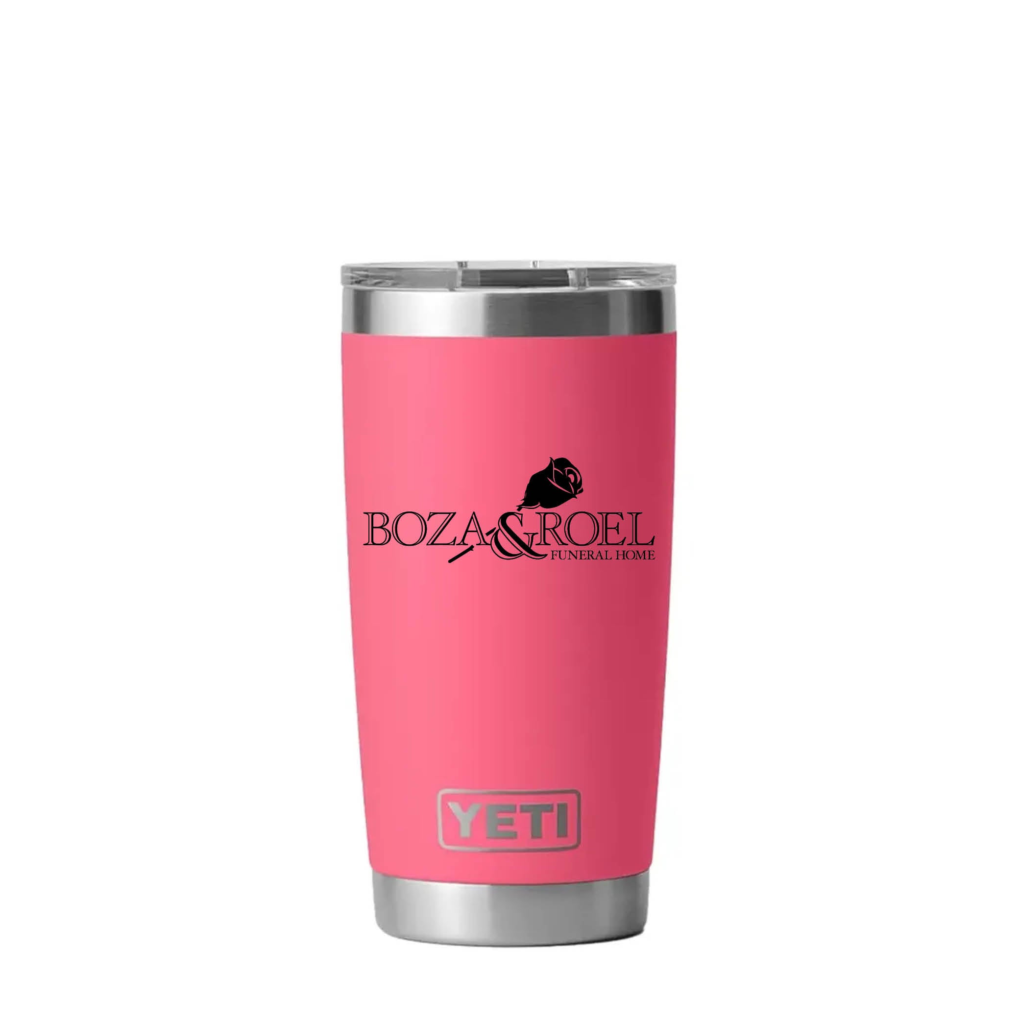YETI Rambler 20 oz Tumbler Tropical Pink