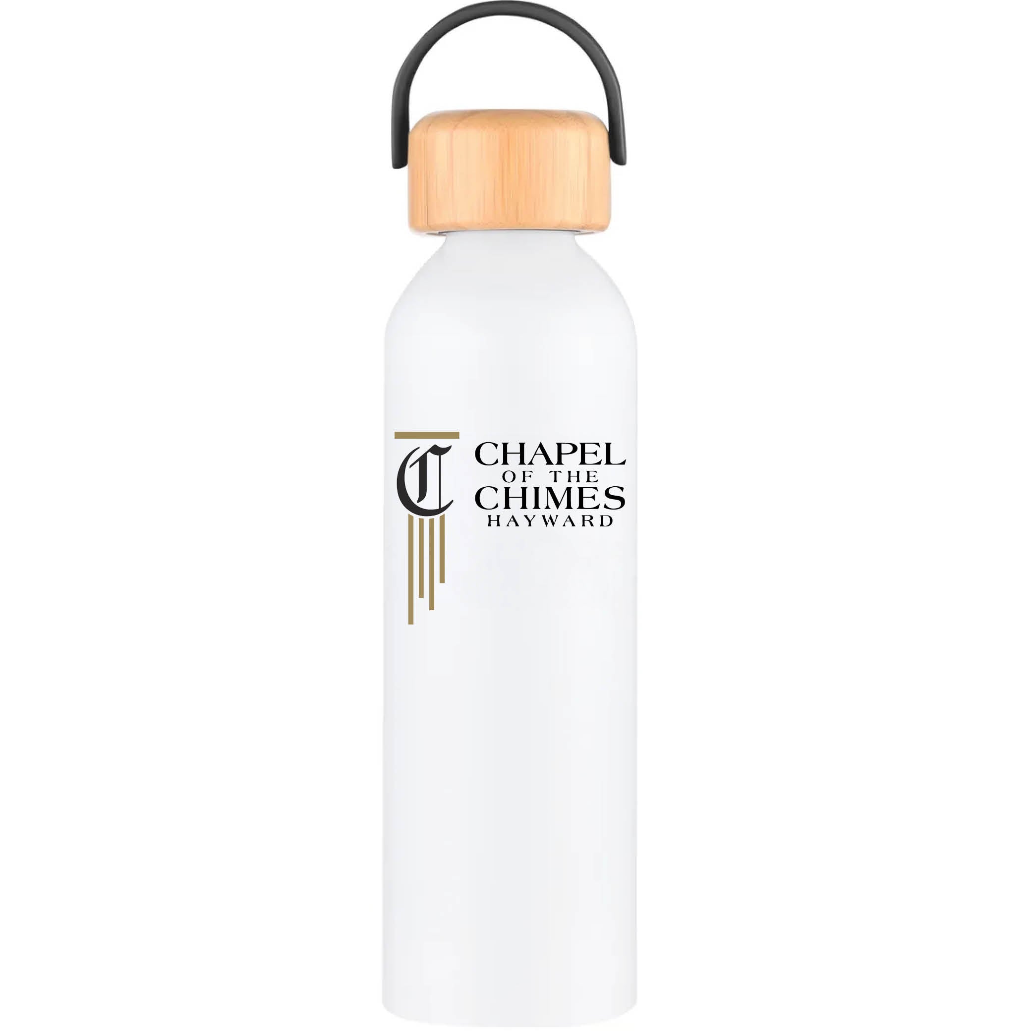 Geyser-VI 24 Oz. Eco Friendly Sports Water Bottle White