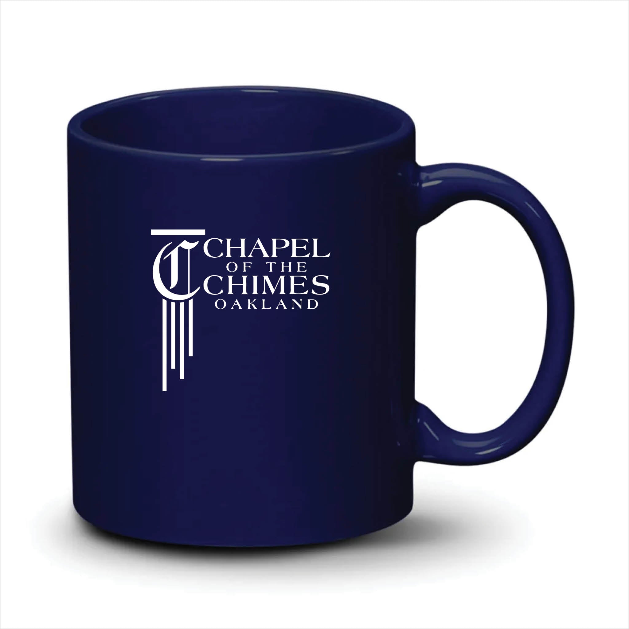 Malibu Mug Cobalt White Logo