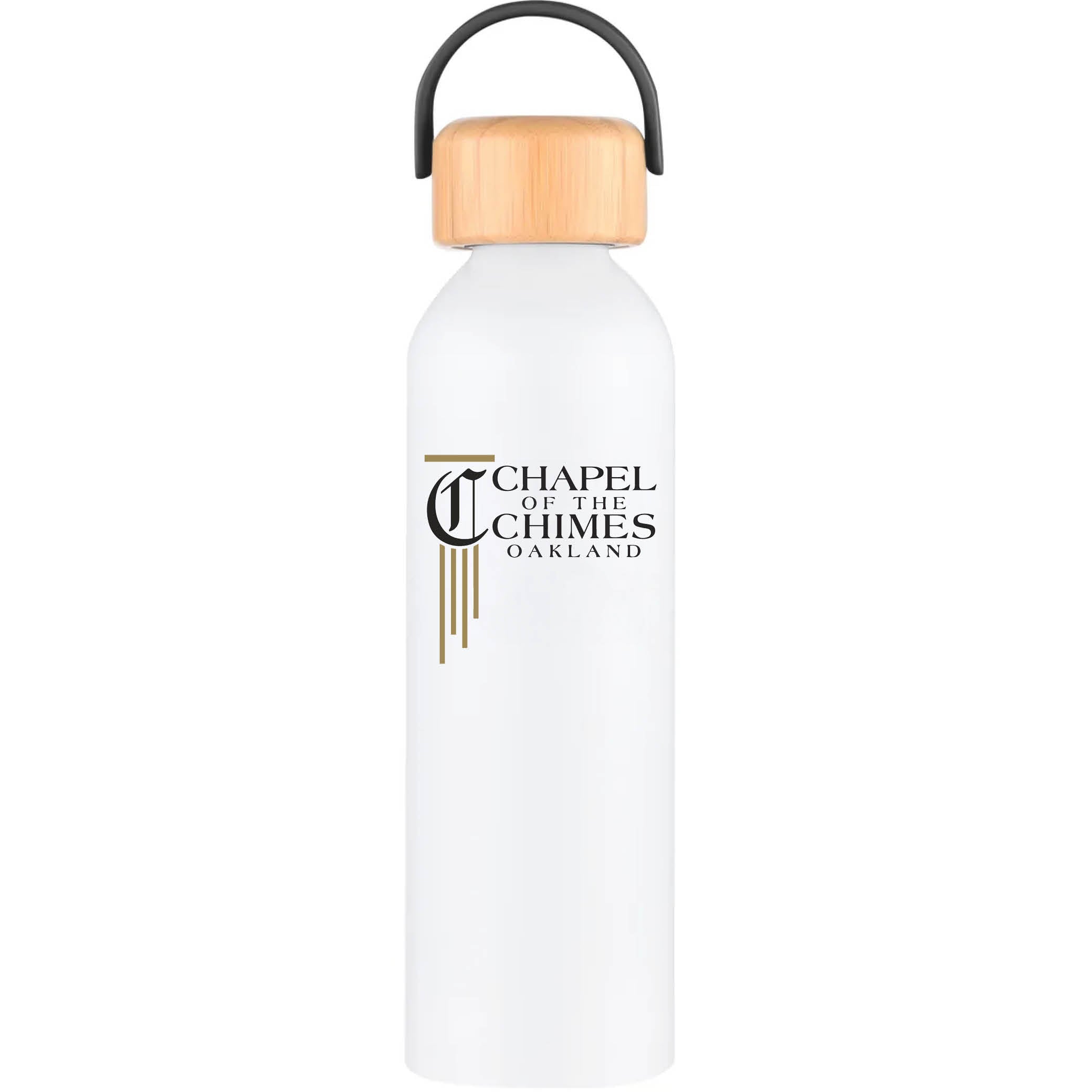 Geyser-VI 24 Oz. Eco Friendly Sports Water Bottle White