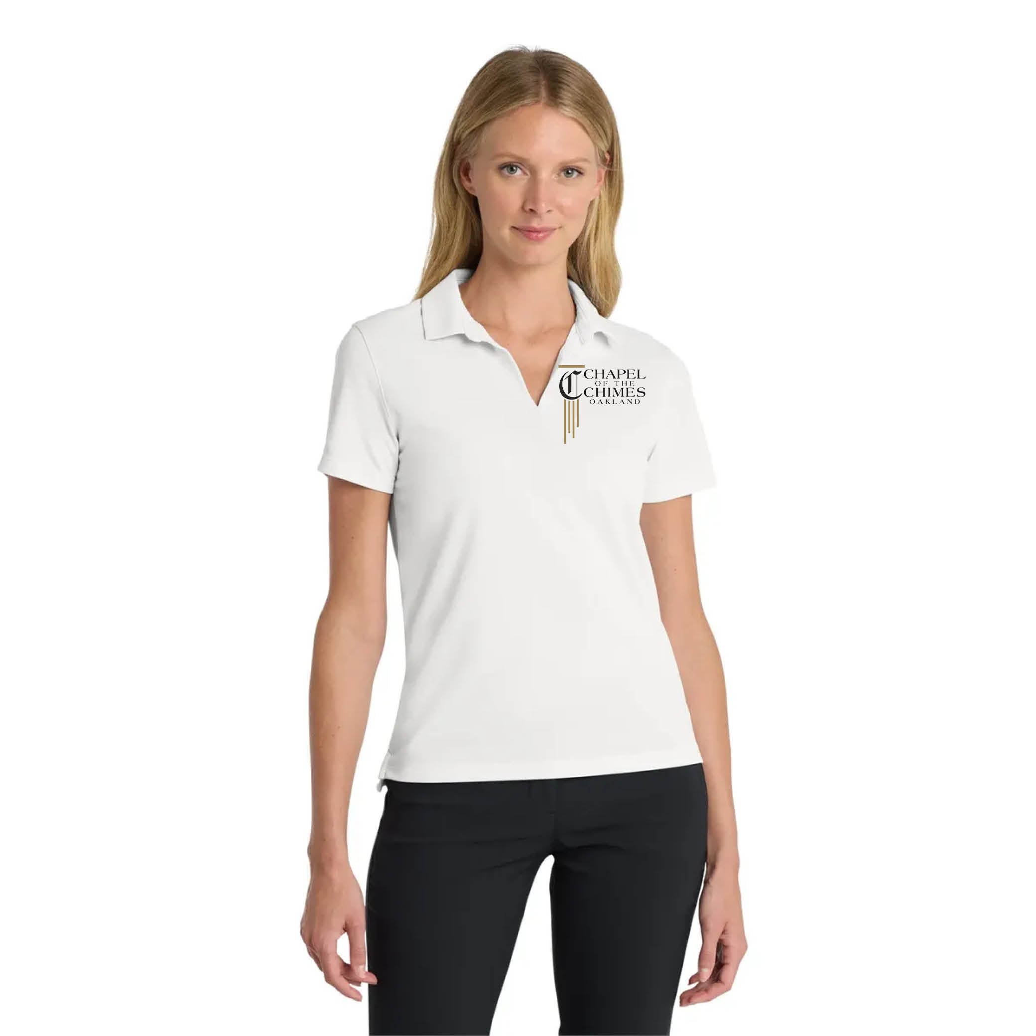 Nike Women's Dri-FIT Micro Pique 2.0 Polo White