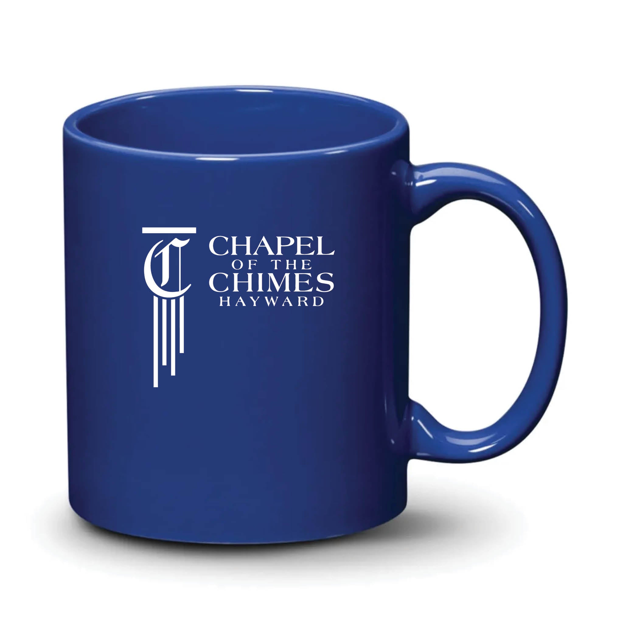 Malibu Mug Royal Blue White Logo