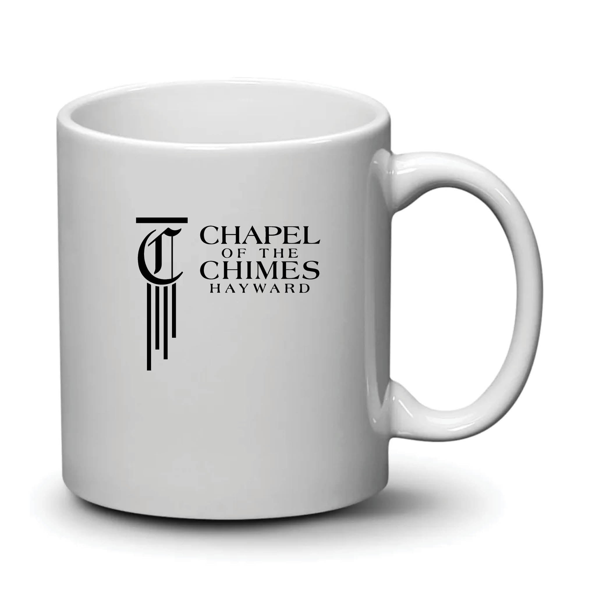 Malibu Mug White Black Logo