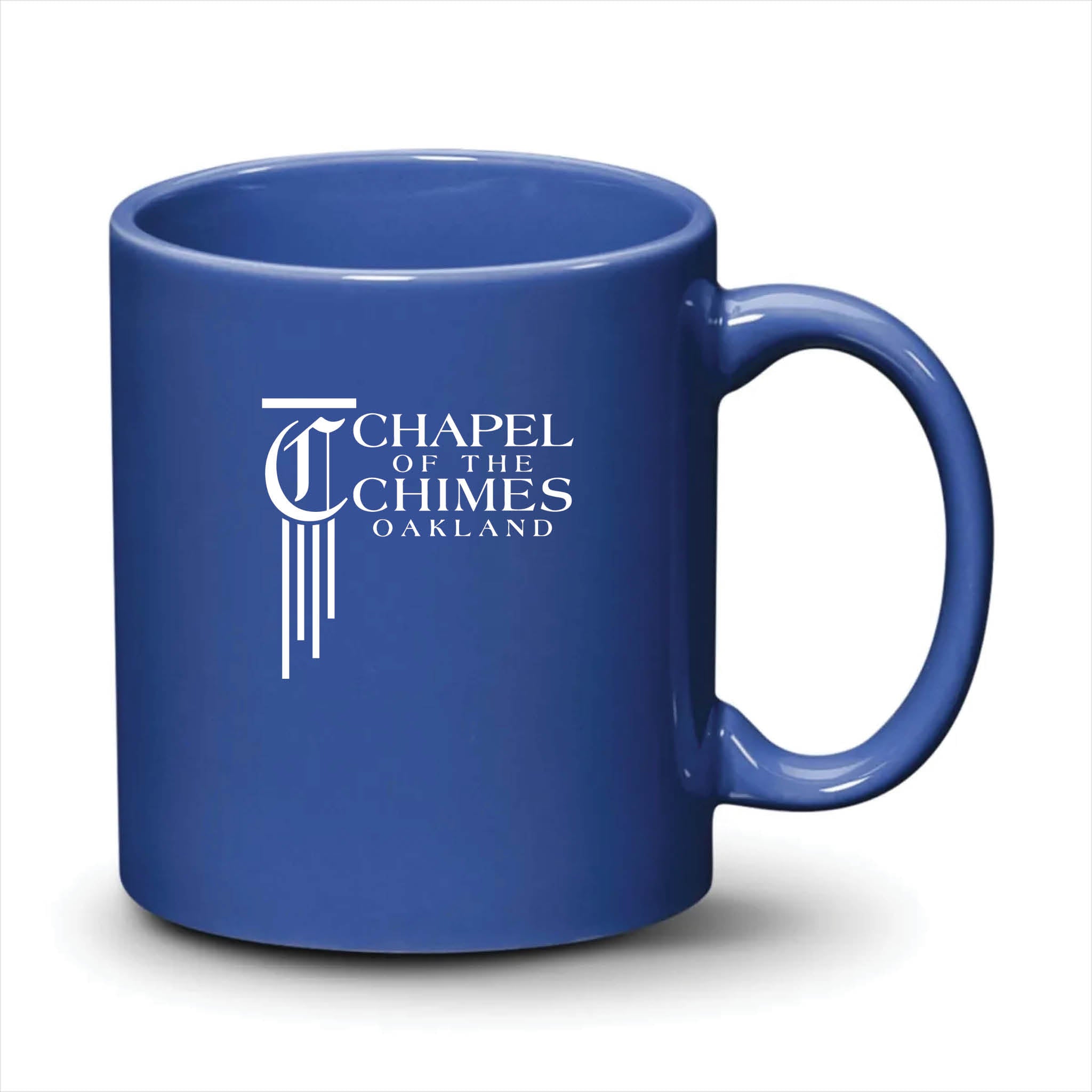 Malibu Mug Ocean Blue White Logo