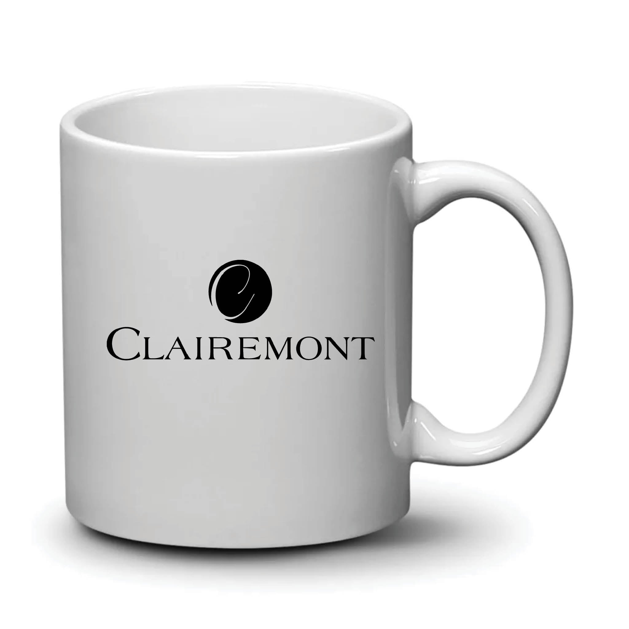 Malibu Mug White Black Logo