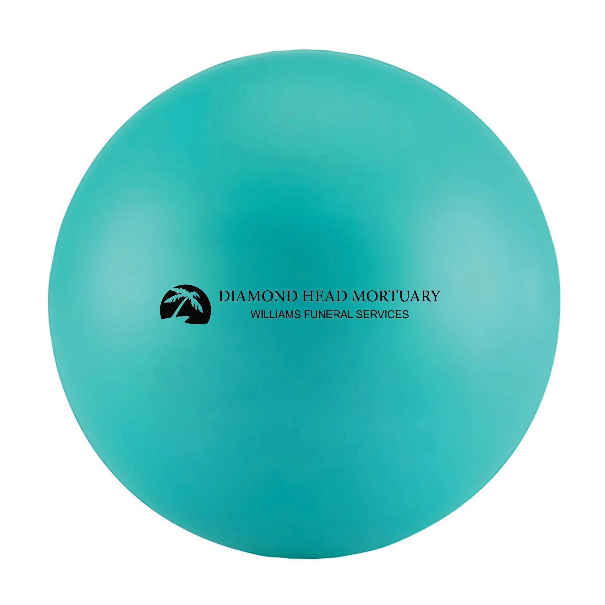 Round Stress Ball Teal