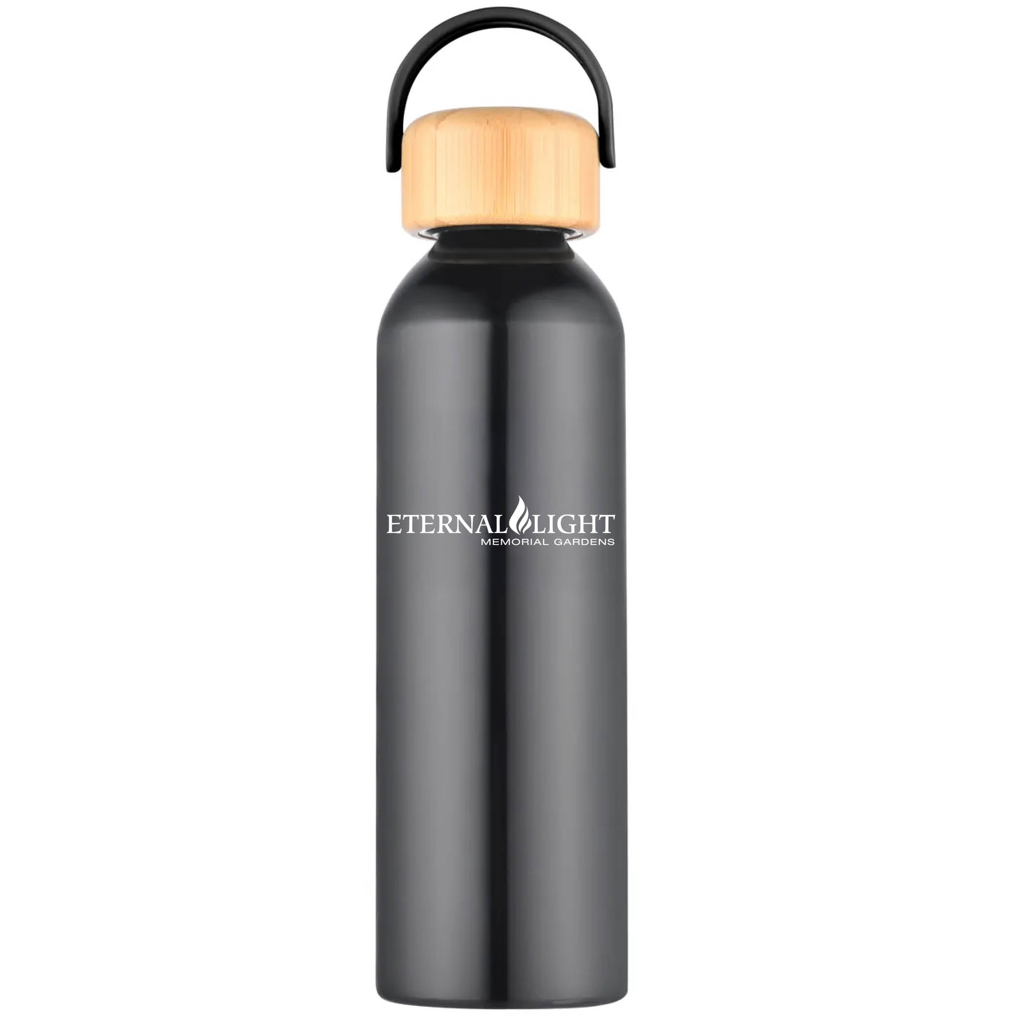 Geyser-VI 24 Oz. Eco Friendly Sports Water Bottle Black