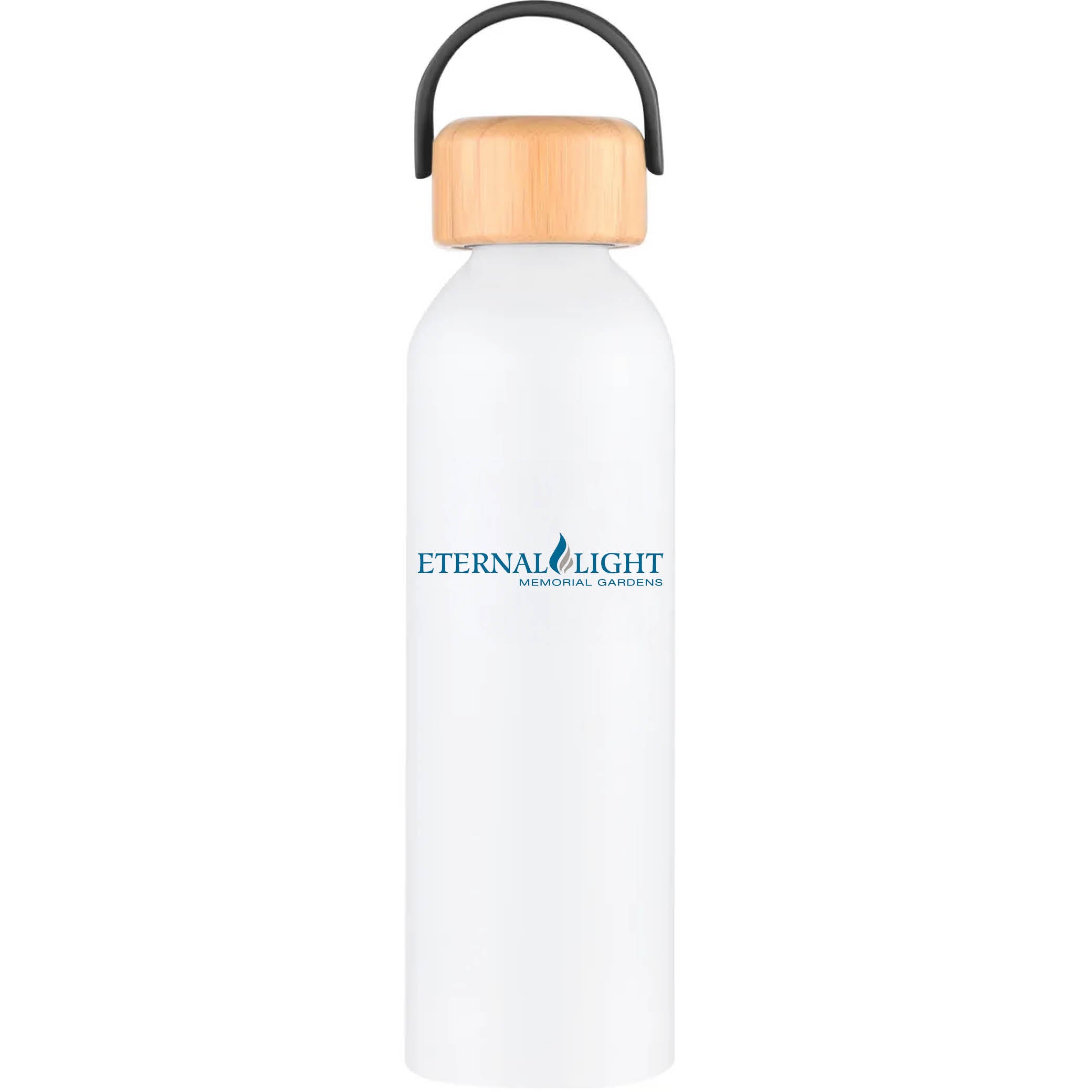 Geyser-VI 24 Oz. Eco Friendly Sports Water Bottle White