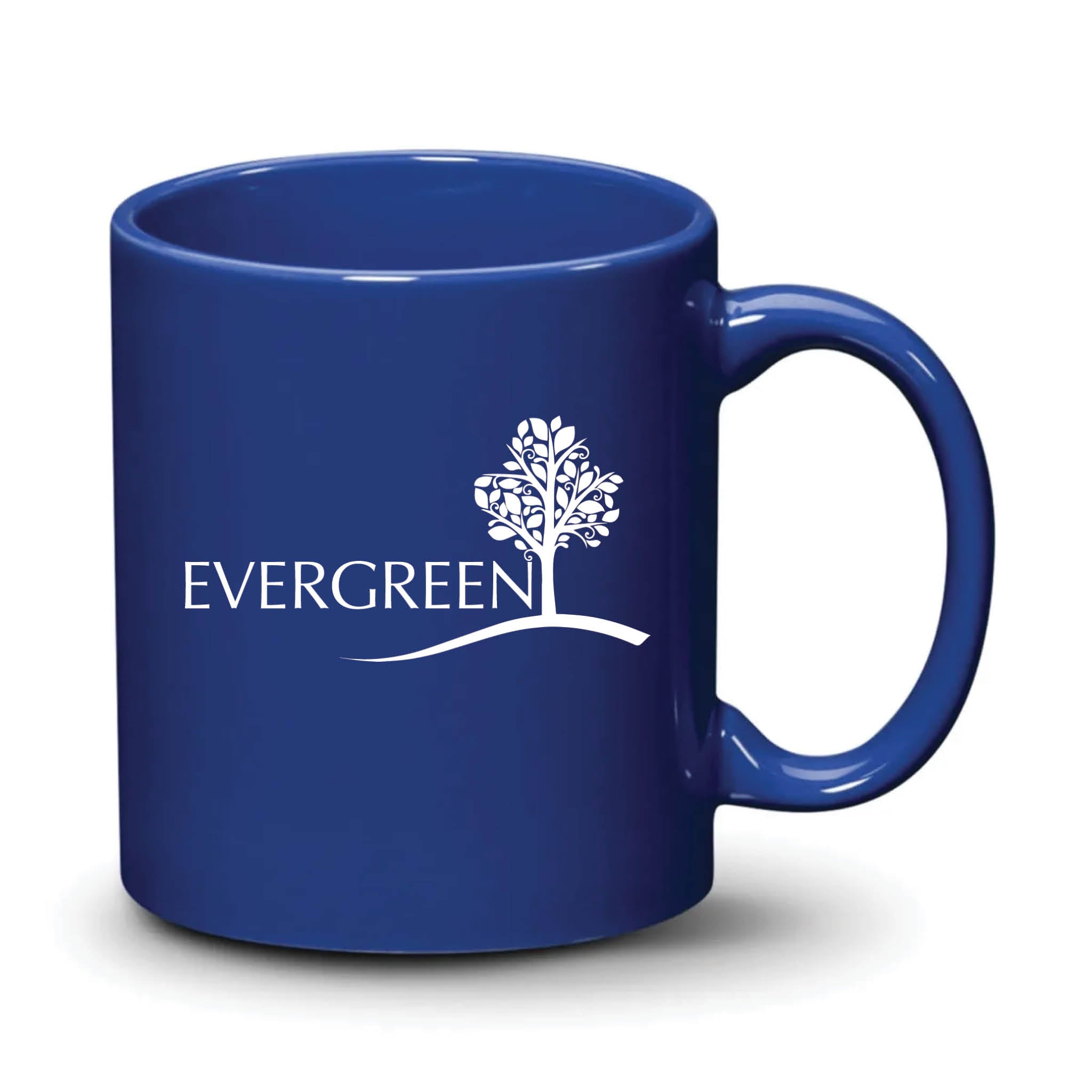 Malibu Mug Royal Blue White Logo