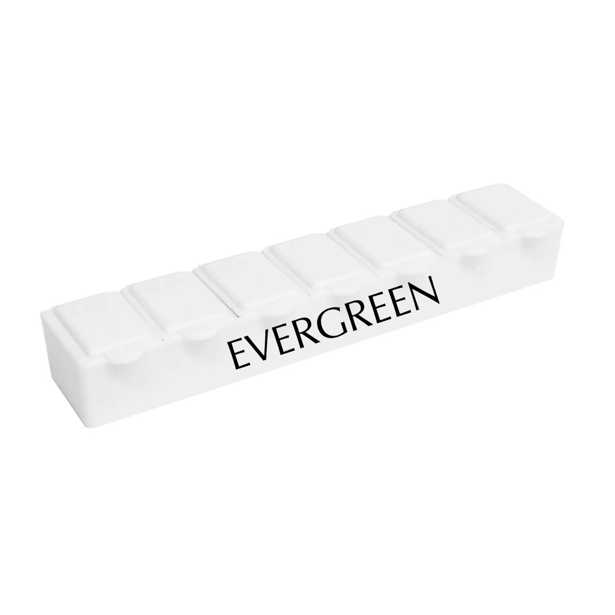 7 Day Pill Box White
