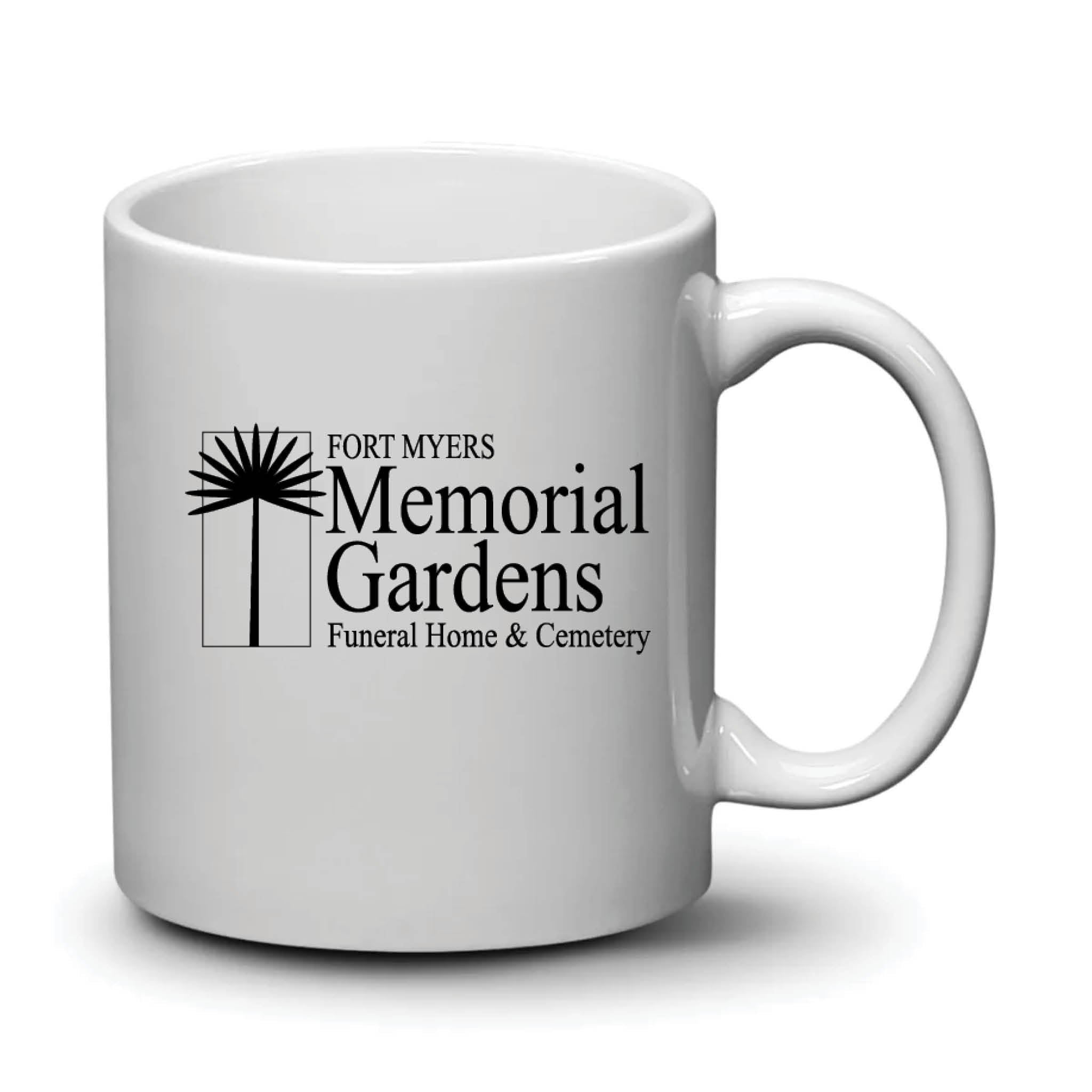 Malibu Mug White Black Logo