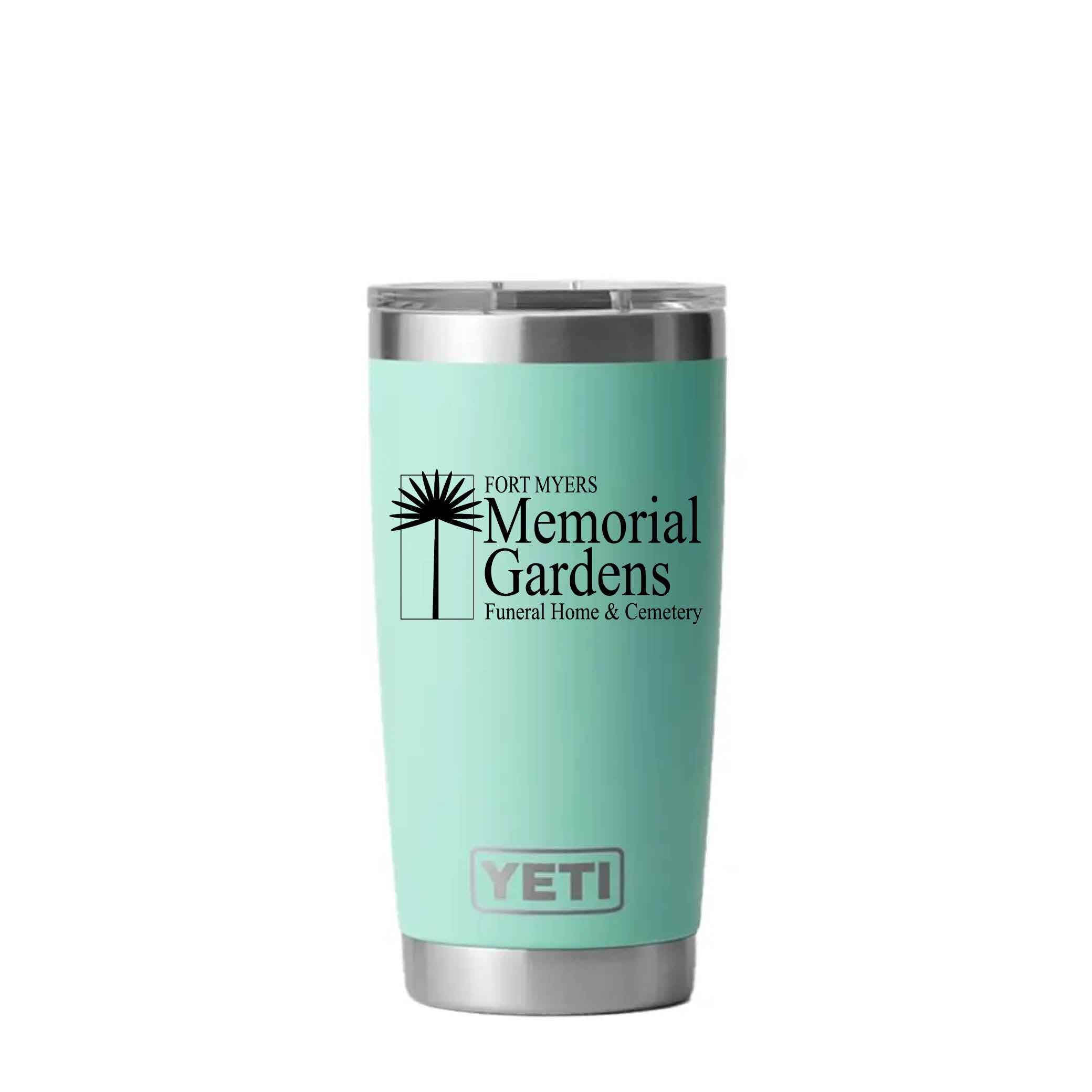 YETI Rambler 20 oz Tumbler Sea Foam
