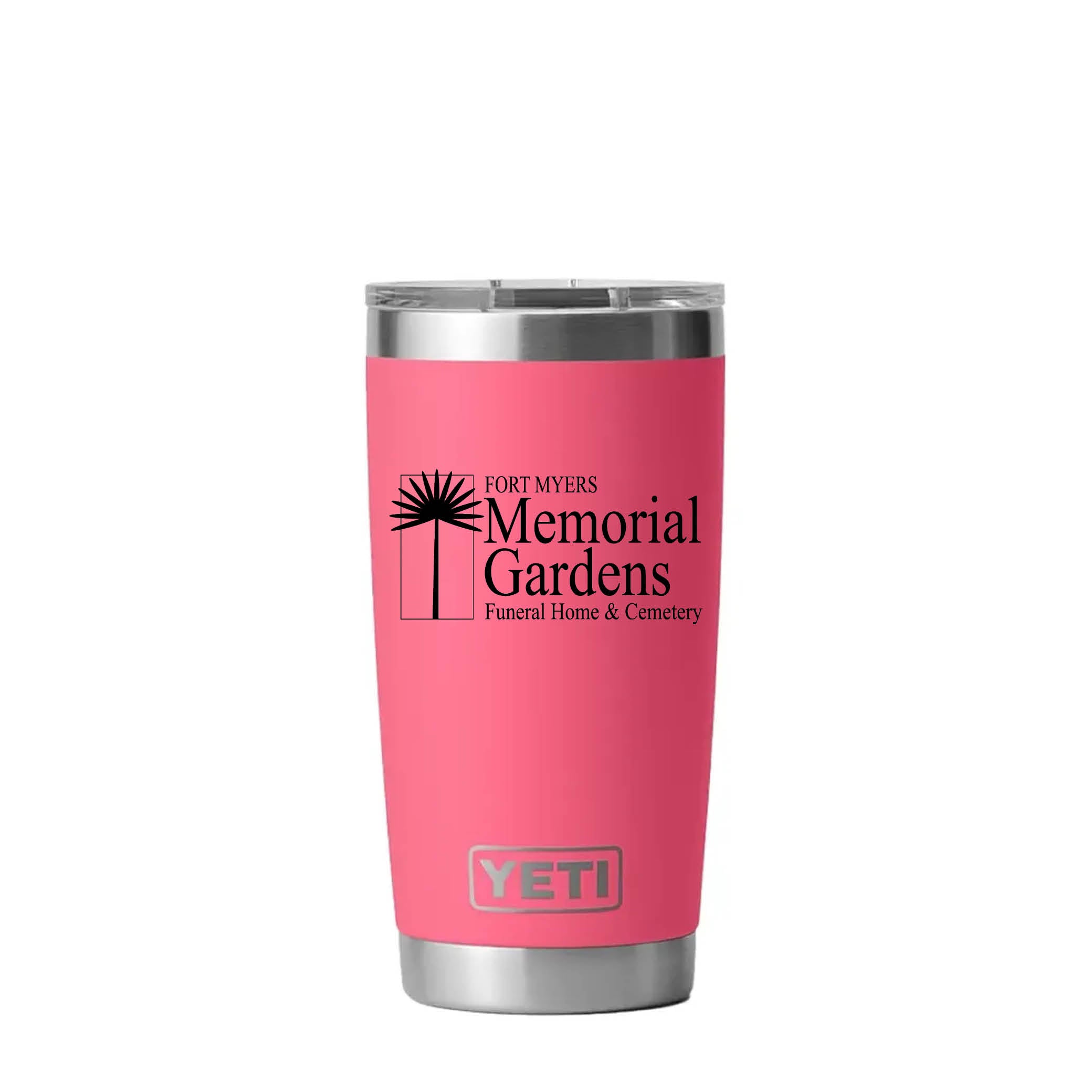YETI Rambler 20 oz Tumbler Tropical Pink