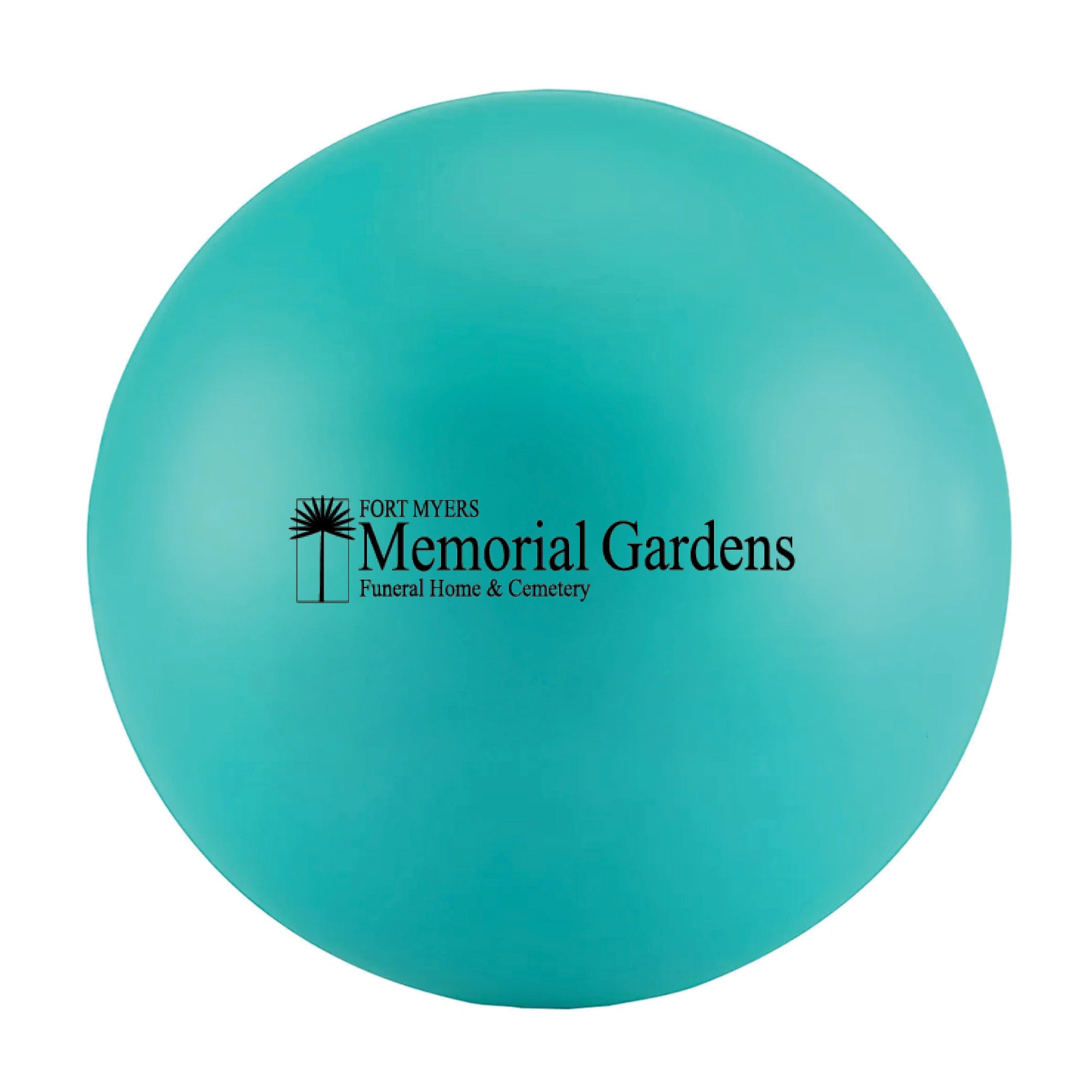 Round Stress Ball Teal