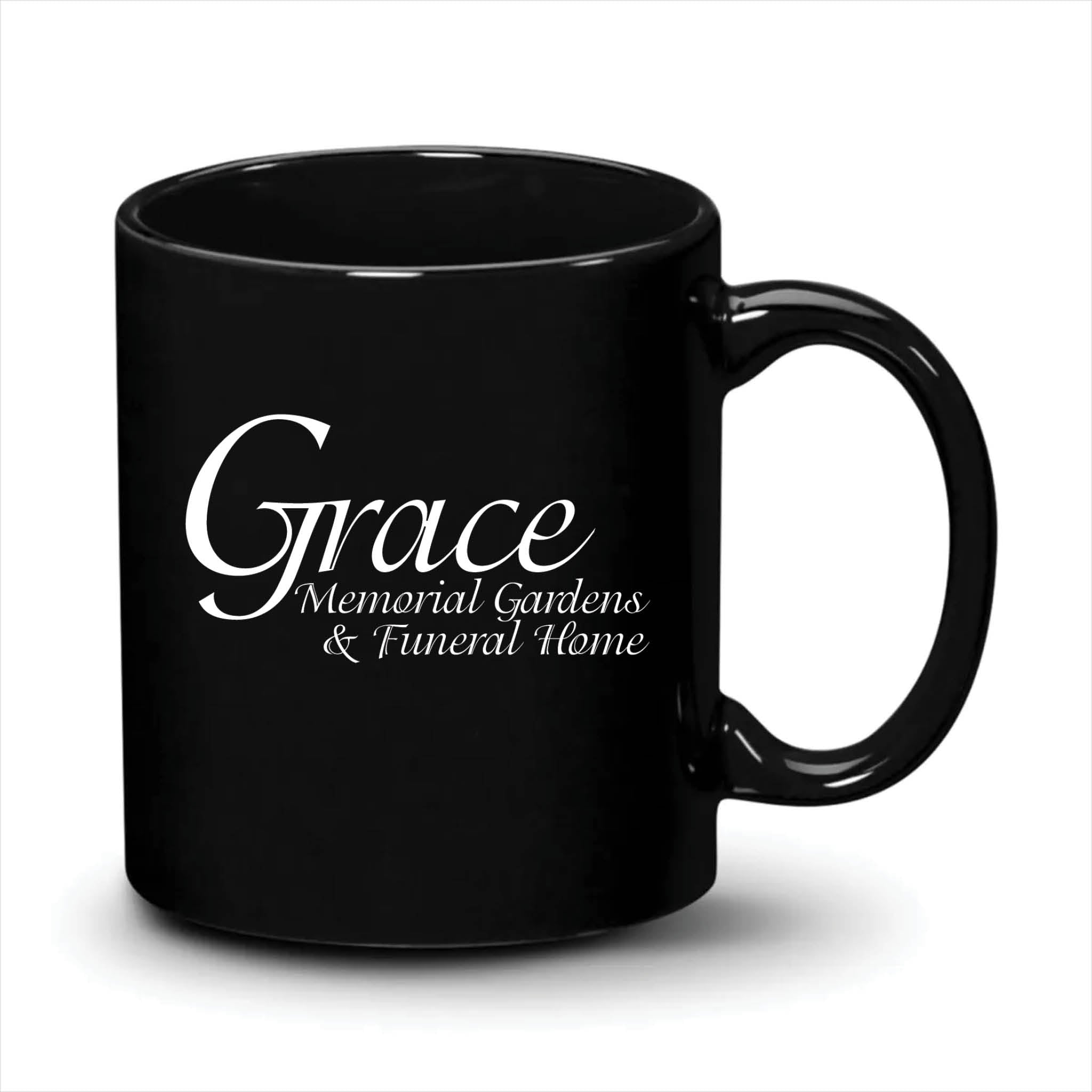 Malibu Mug Black White Logo