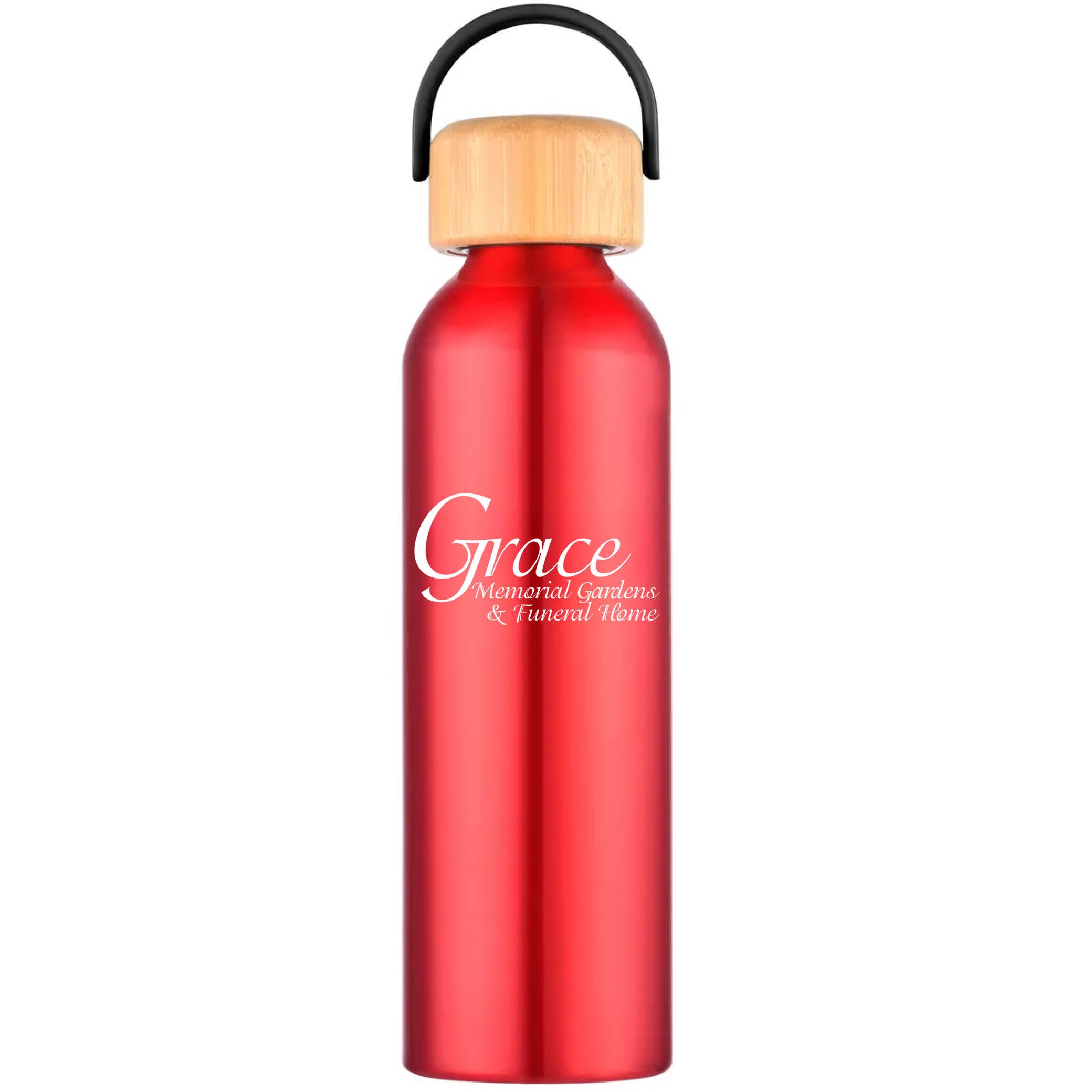 Geyser-VI 24 Oz. Eco Friendly Sports Water Bottle Red
