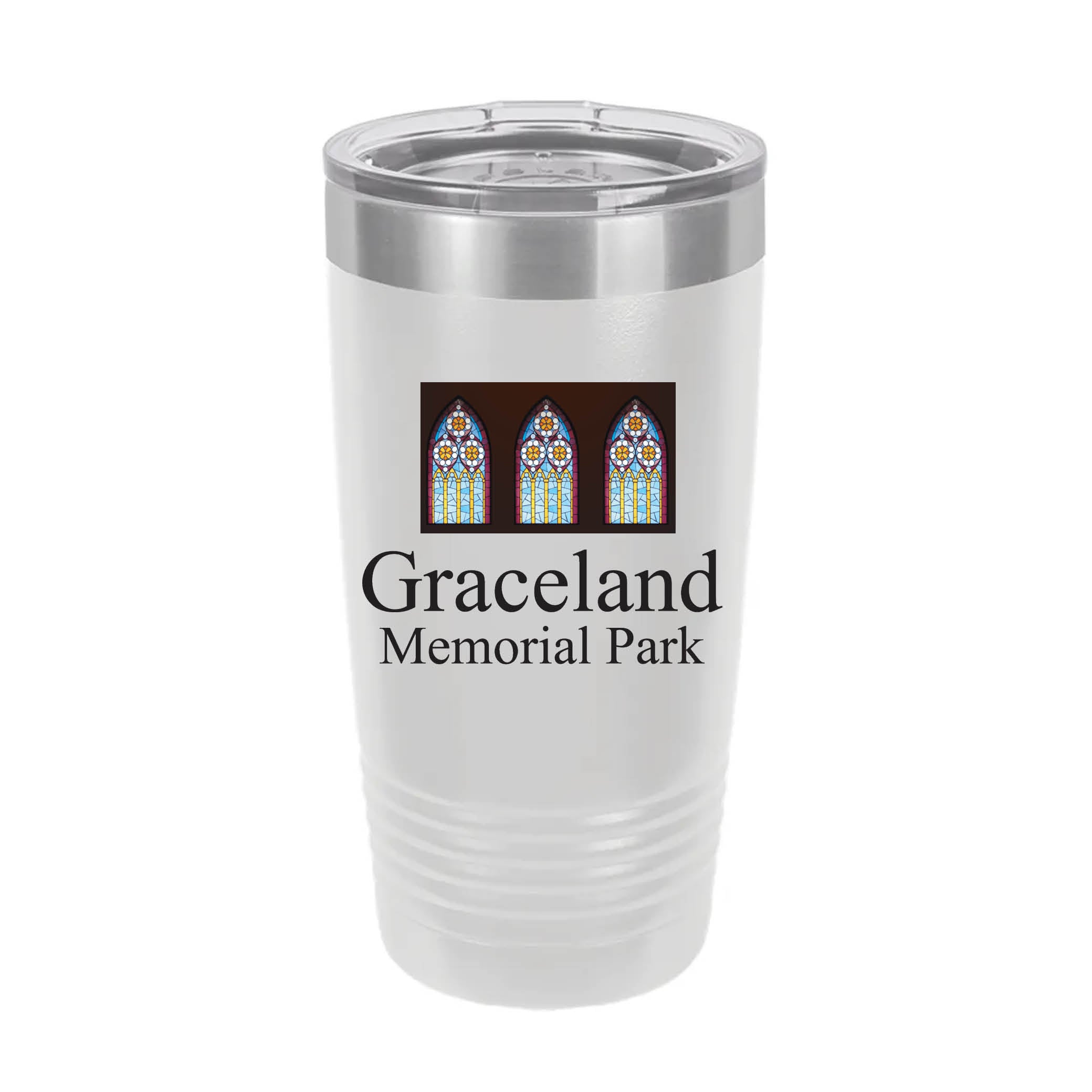 Polar Camel 20oz Ringneck Tumbler White