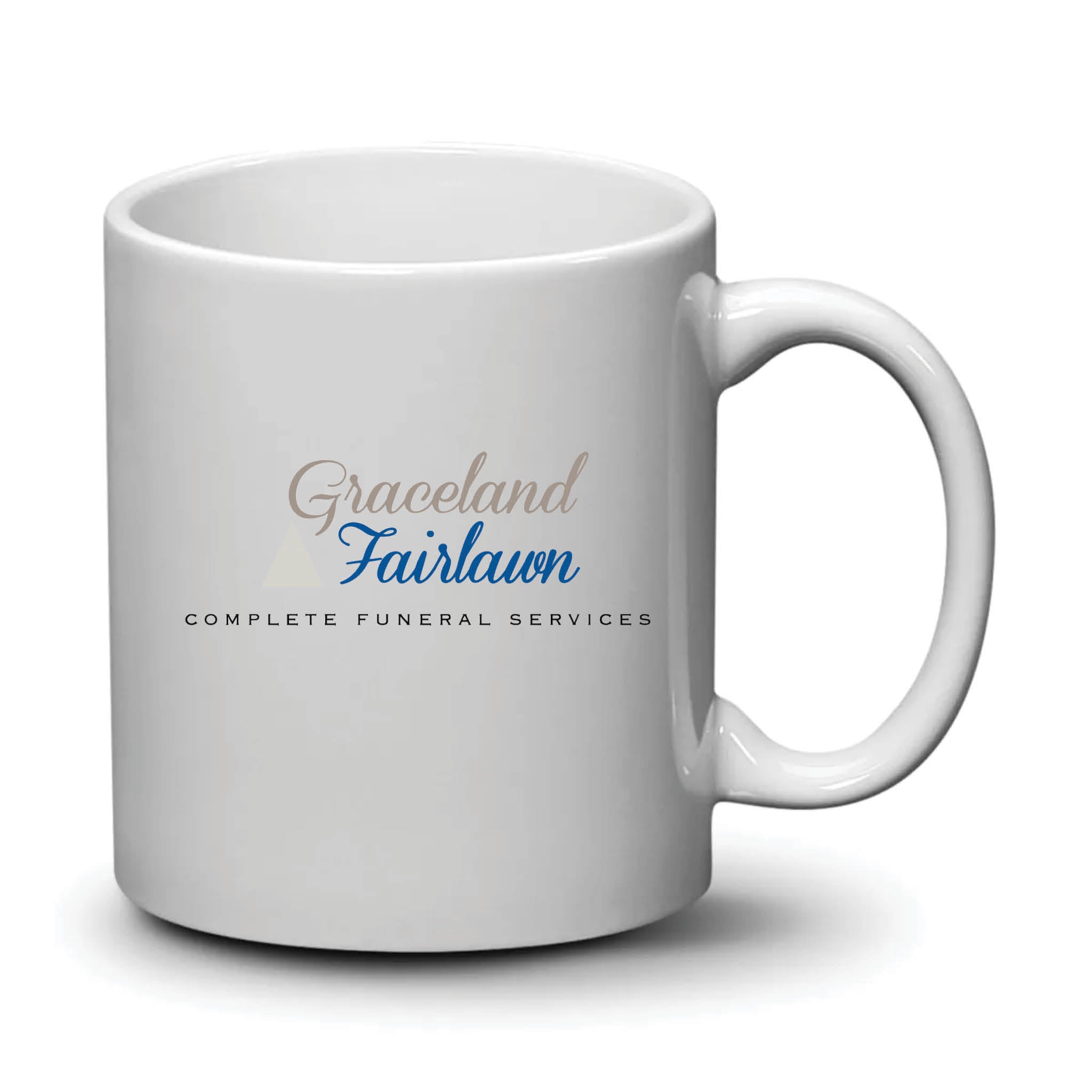 Malibu Mug White Full Color Logo