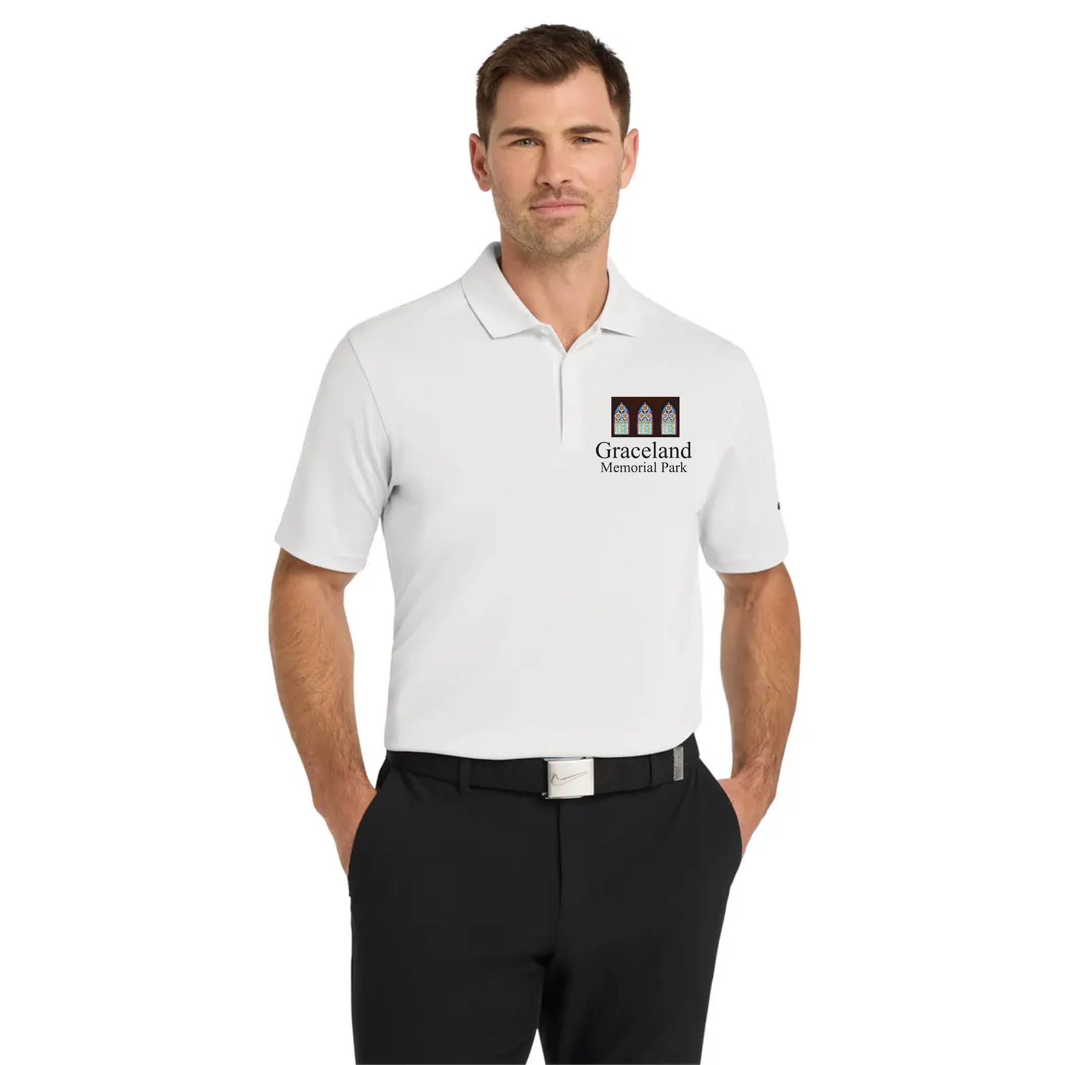 Nike Dri-FIT Micro Pique 2.0 Polo White