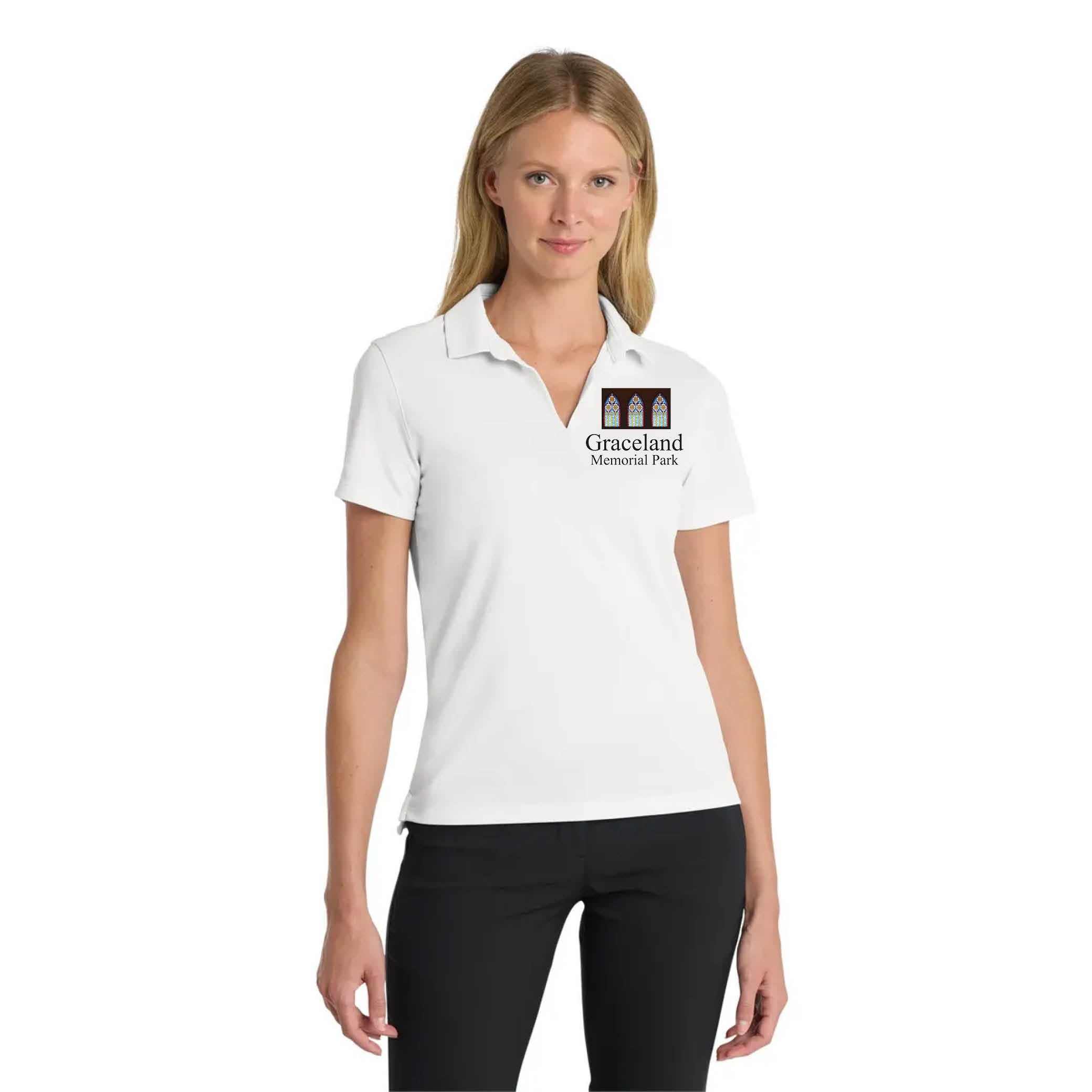 Nike Women's Dri-FIT Micro Pique 2.0 Polo White