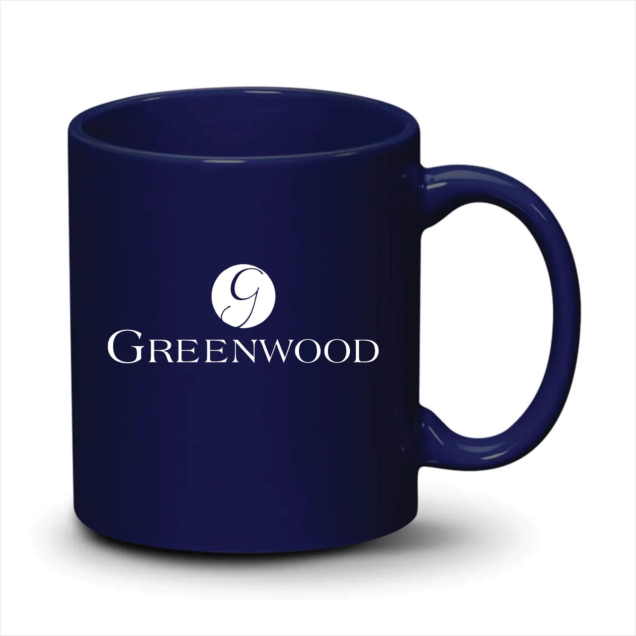 Malibu Mug Cobalt White Logo