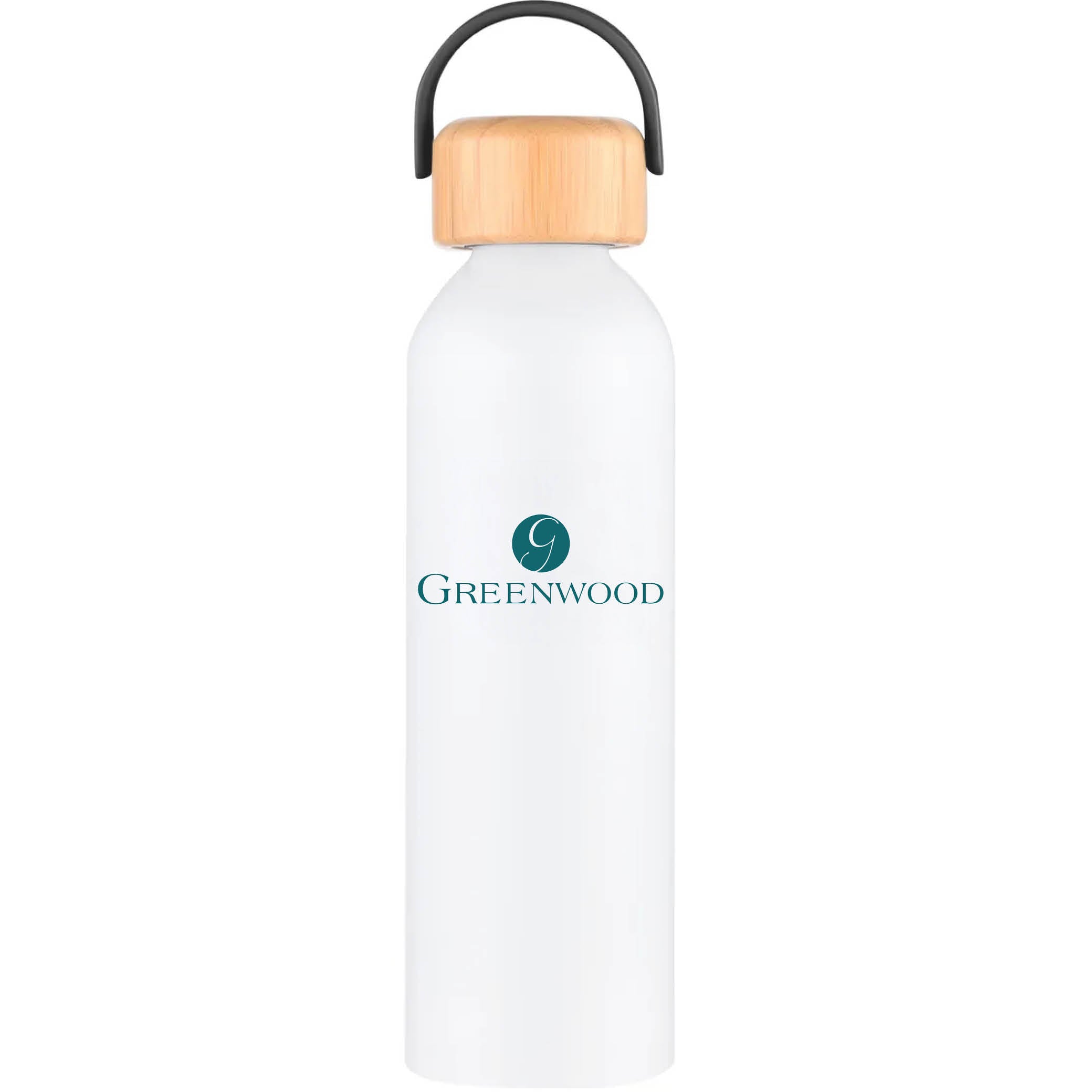 Geyser-VI 24 Oz. Eco Friendly Sports Water Bottle White