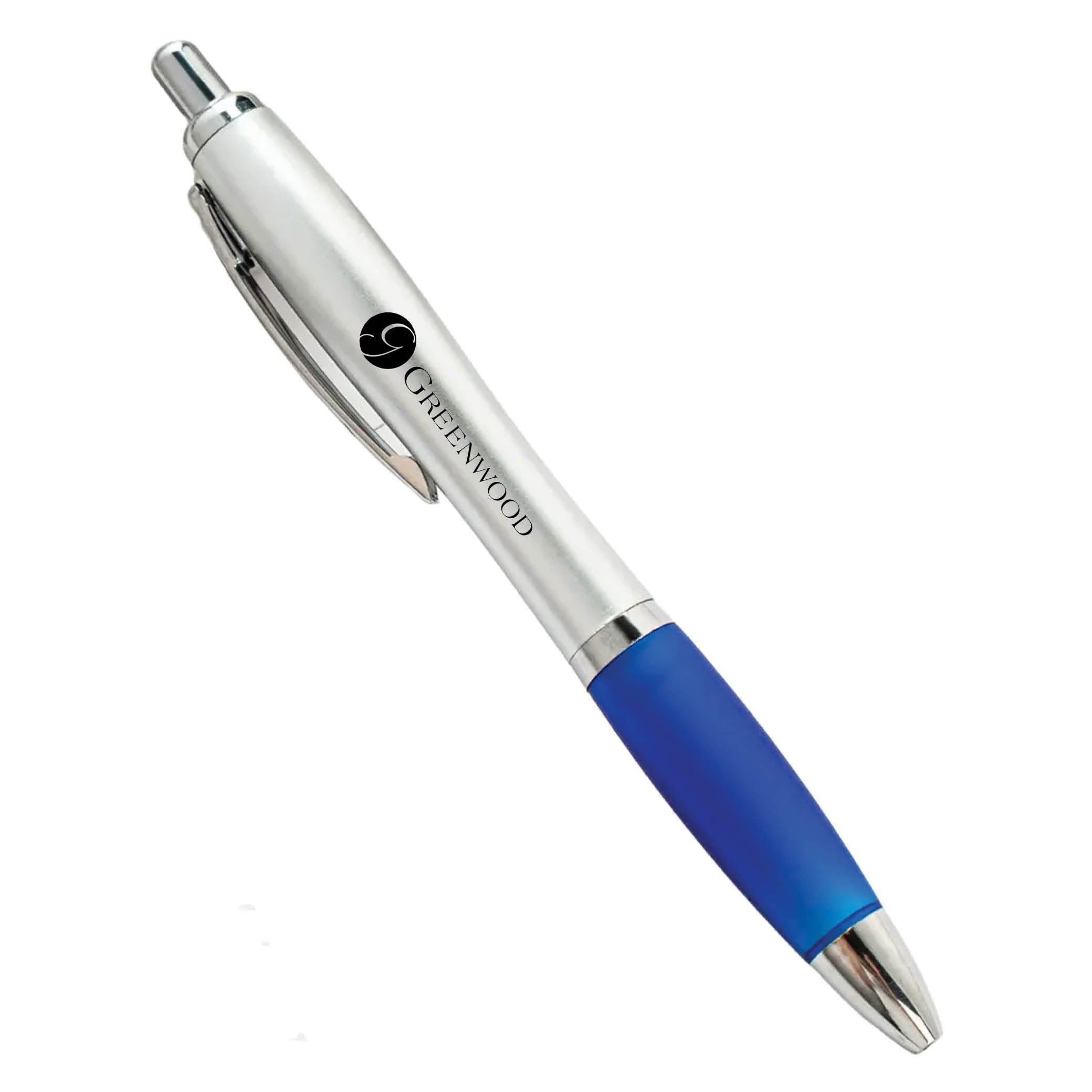 Click Action Ballpoint Pen Blue