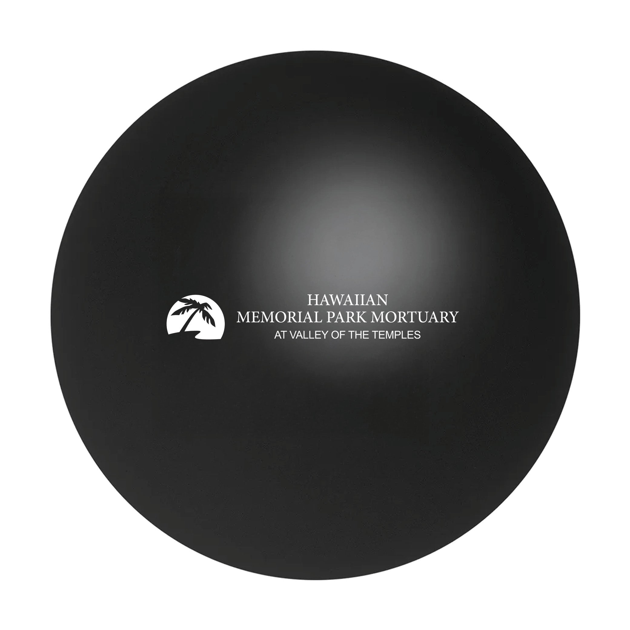 Round Stress Ball Black