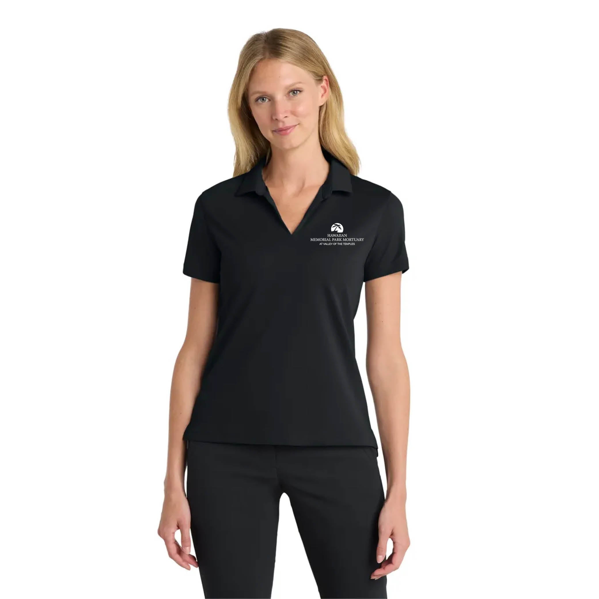 Nike Women's Dri-FIT Micro Pique 2.0 Polo Black
