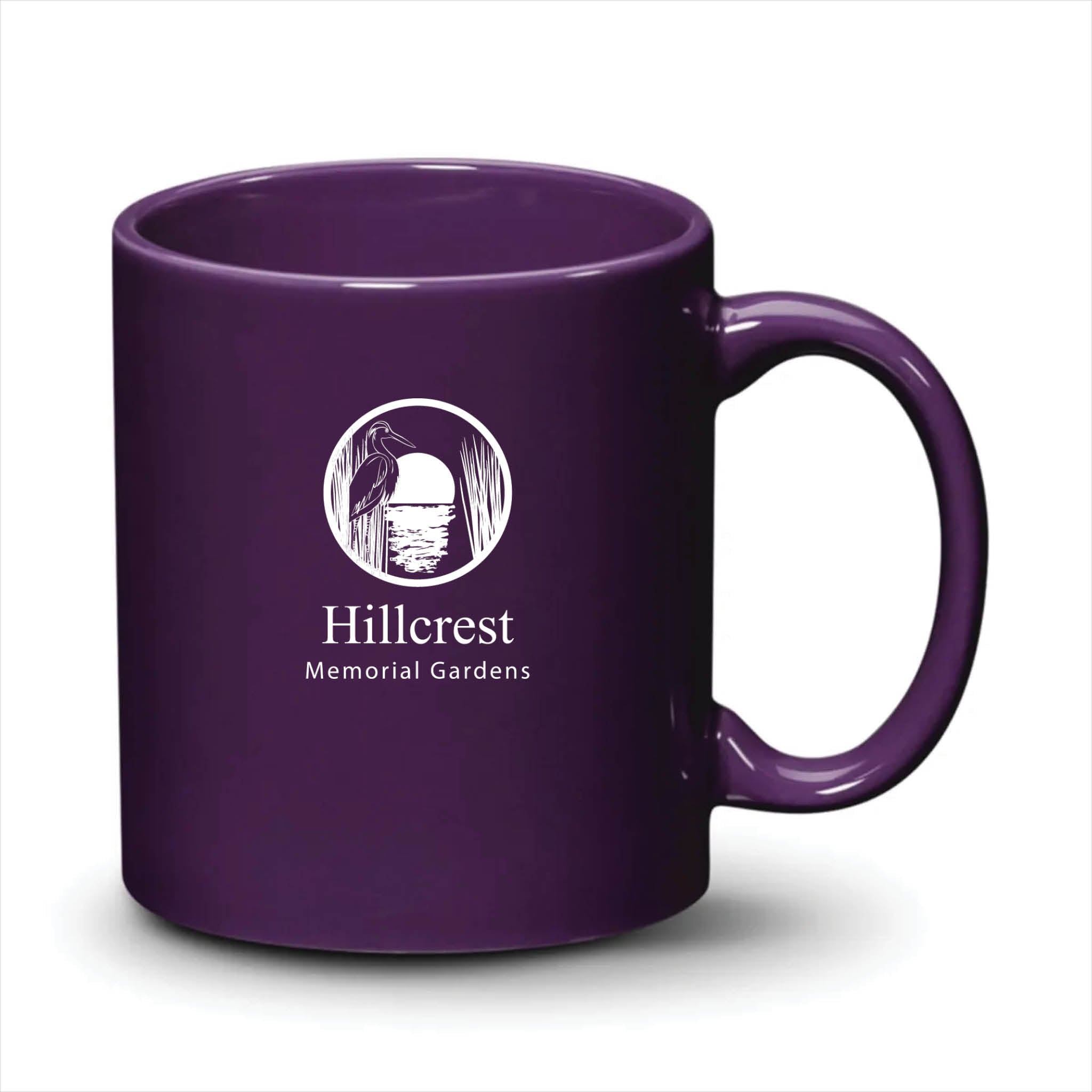 Malibu Mug Purple White Logo