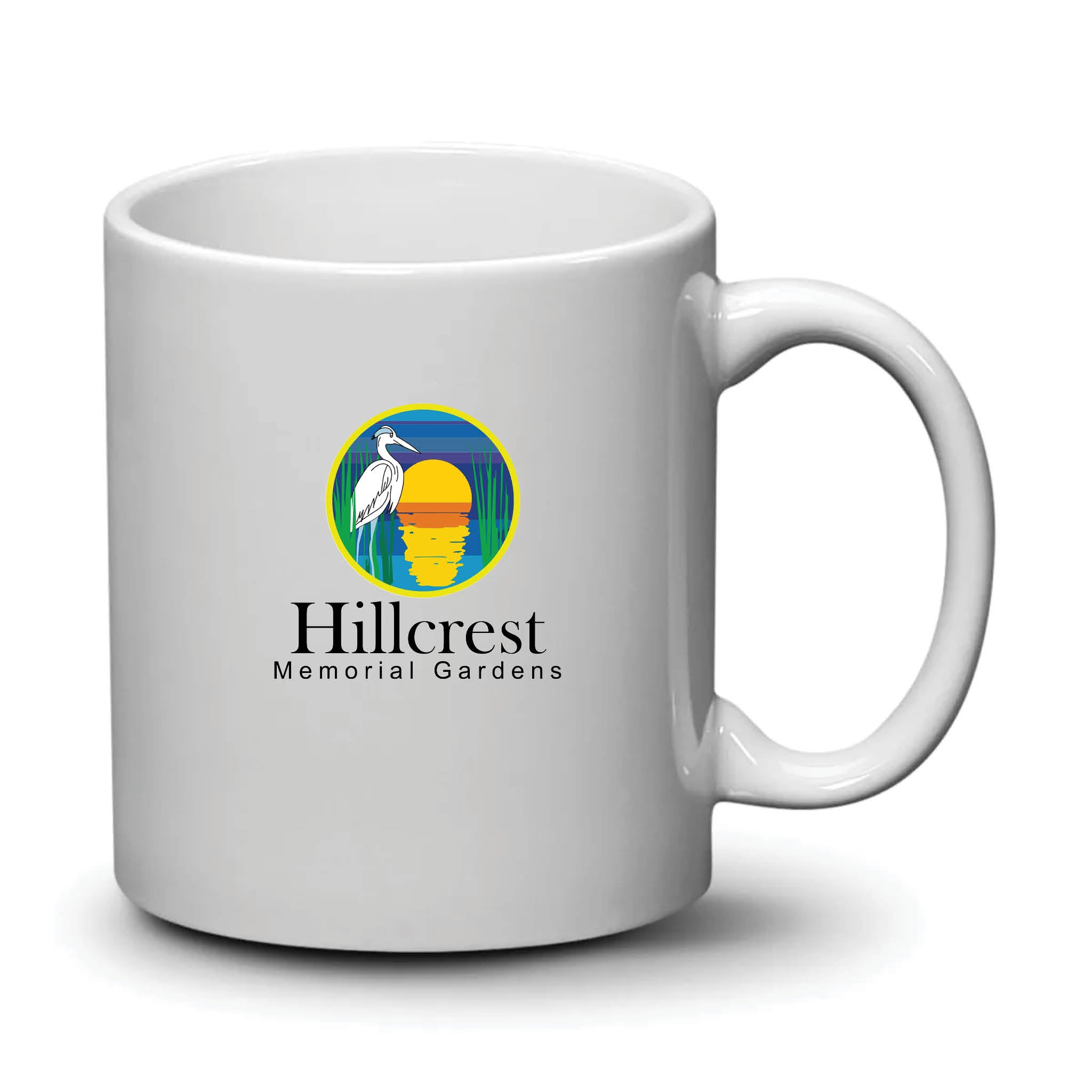 Malibu Mug White Full Color Logo