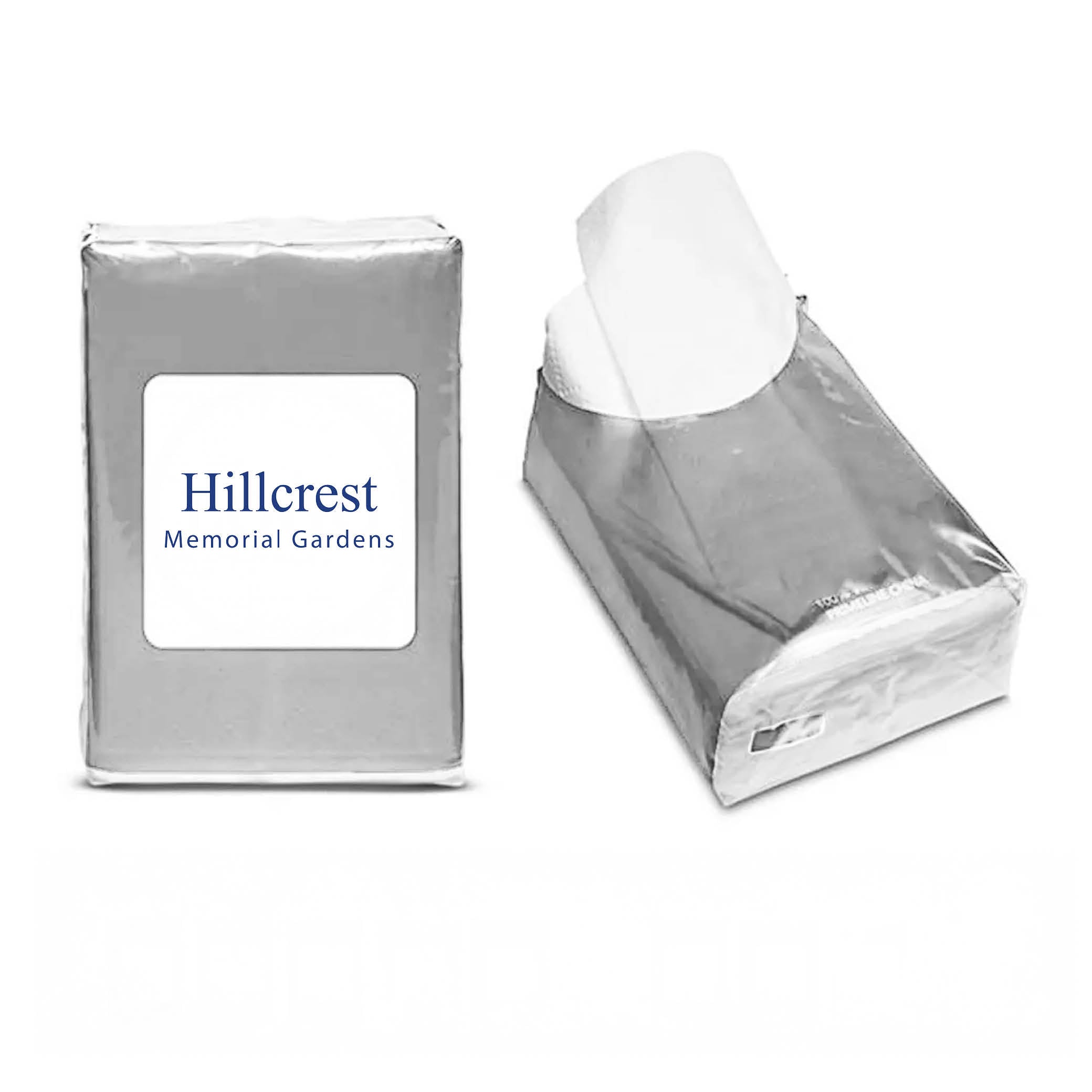 Mini Tissue Packet Silver