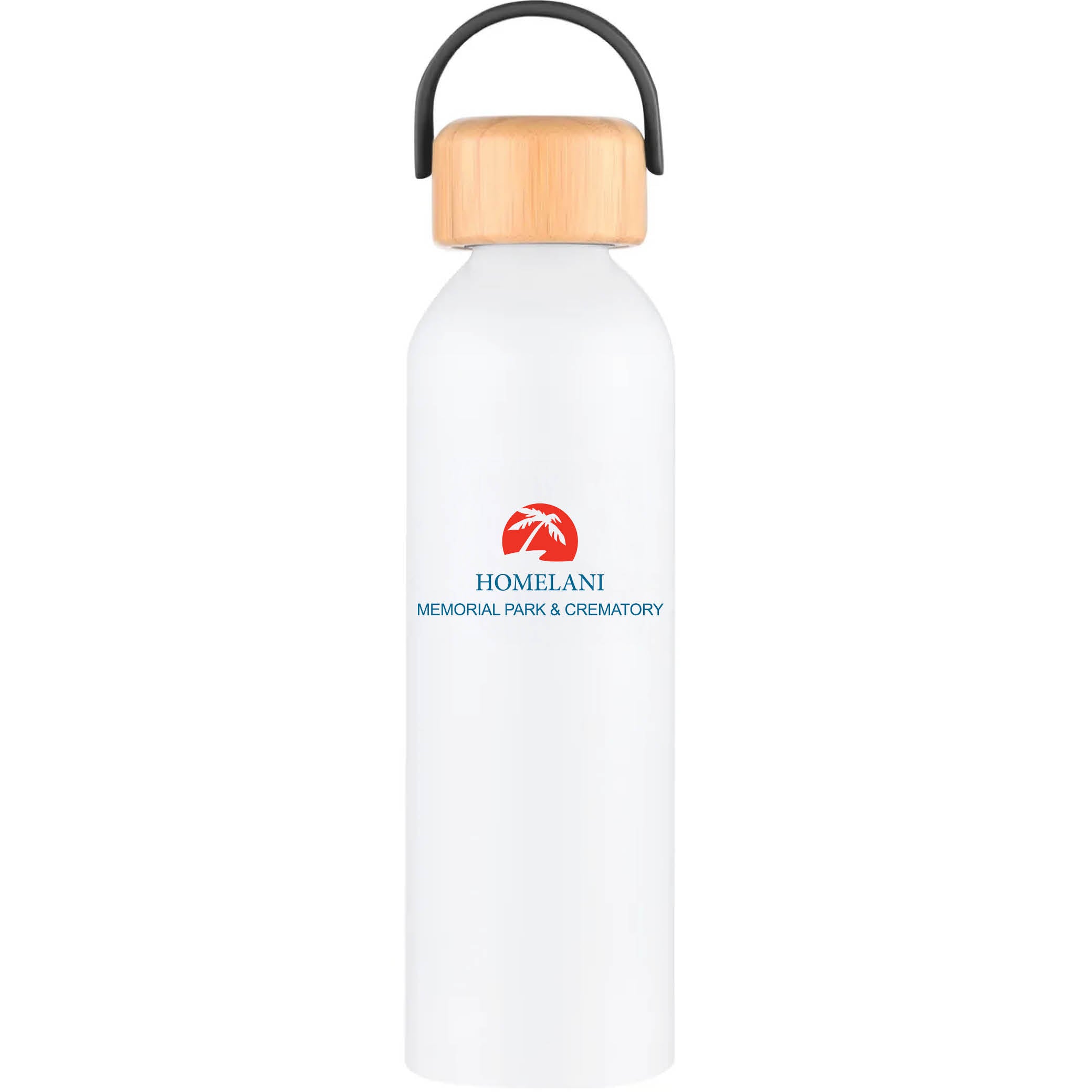 Geyser-VI 24 Oz. Eco Friendly Sports Water Bottle White