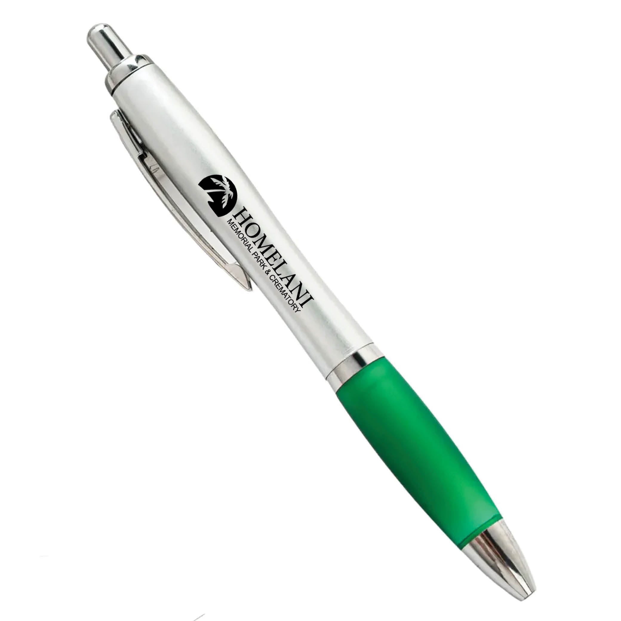 Click Action Ballpoint Pen Green