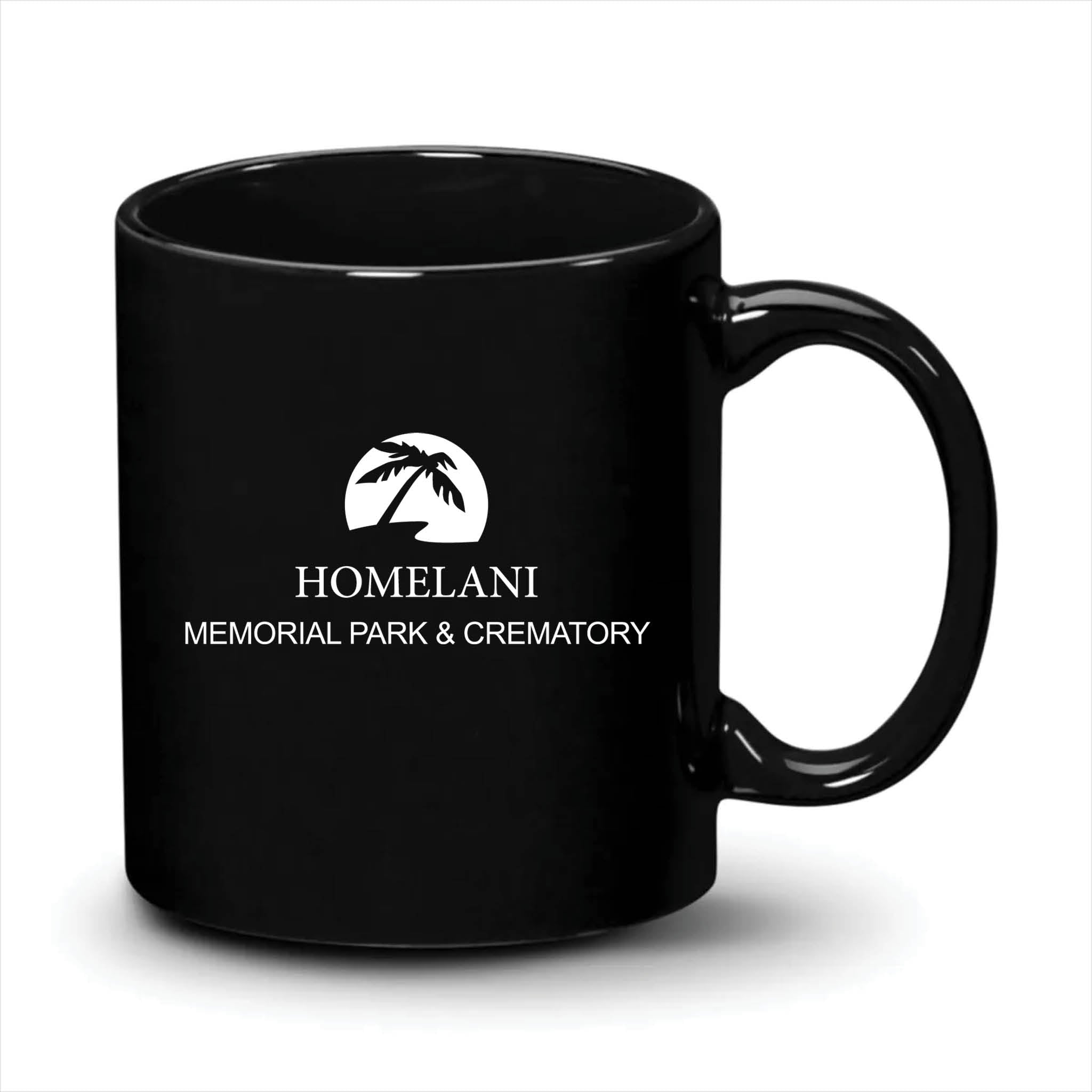 Malibu Mug Black White Logo